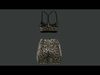 Leopard Print Sports Bra and Legging Shorts Set 3D model_1