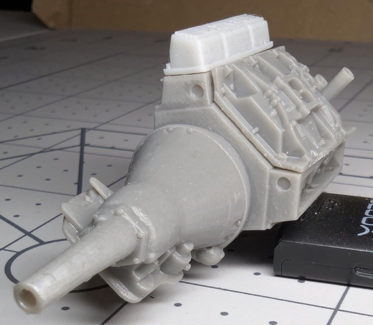 American Motors Corporation Engine and Add-ons 3D print model_14