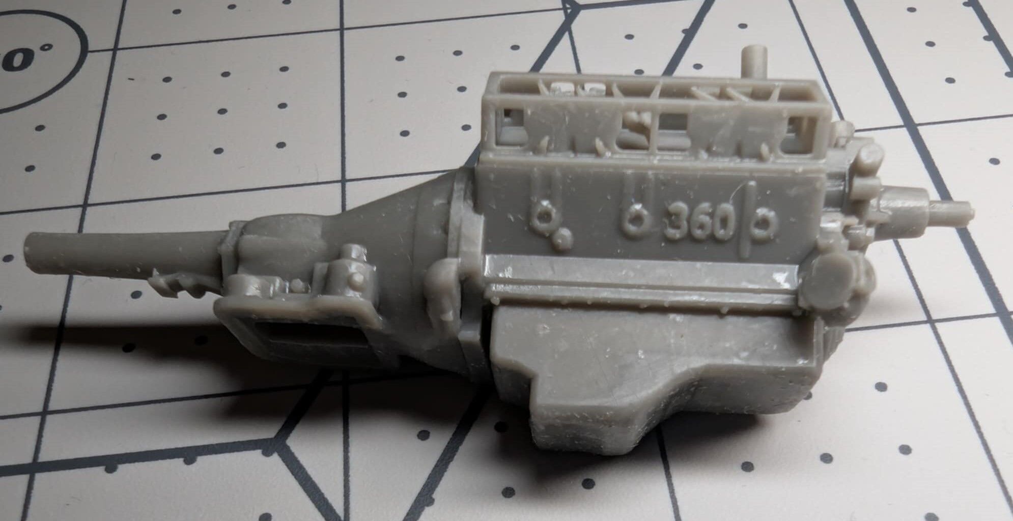 American Motors Corporation Engine and Add-ons 3D print model_12