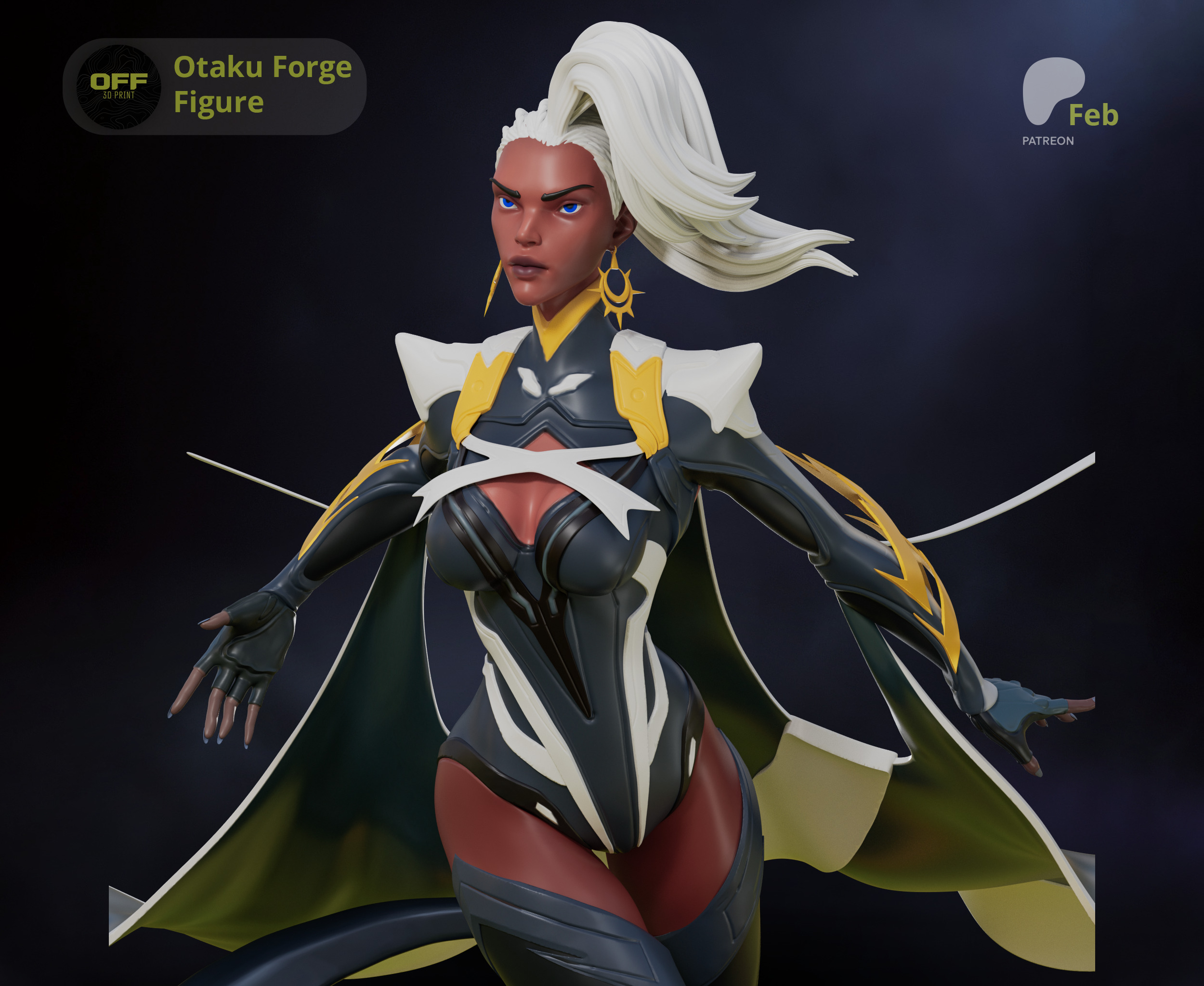Storm - Marvel Rivals Fanart 3D print model_10