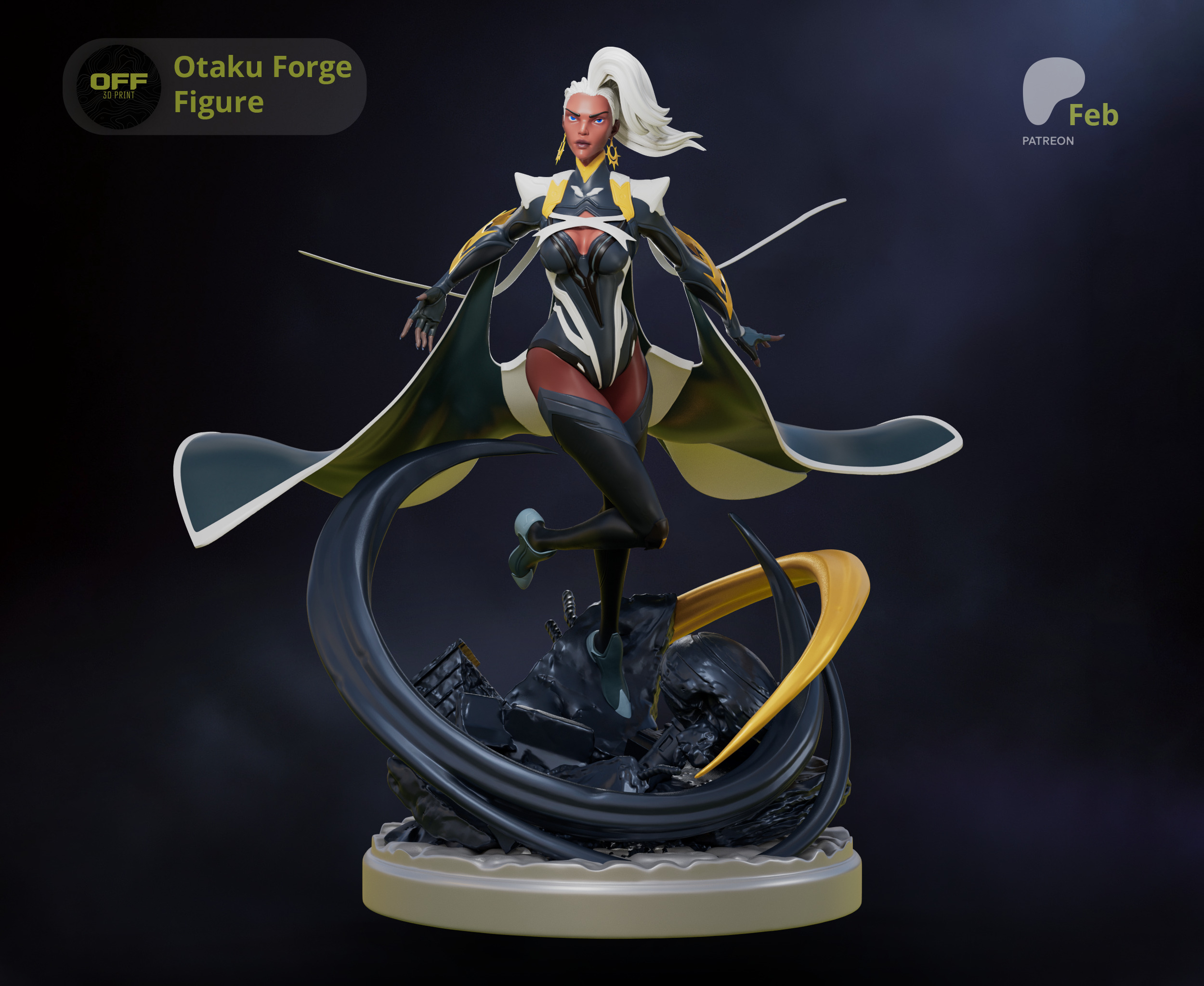 Storm - Marvel Rivals Fanart 3D print model_2
