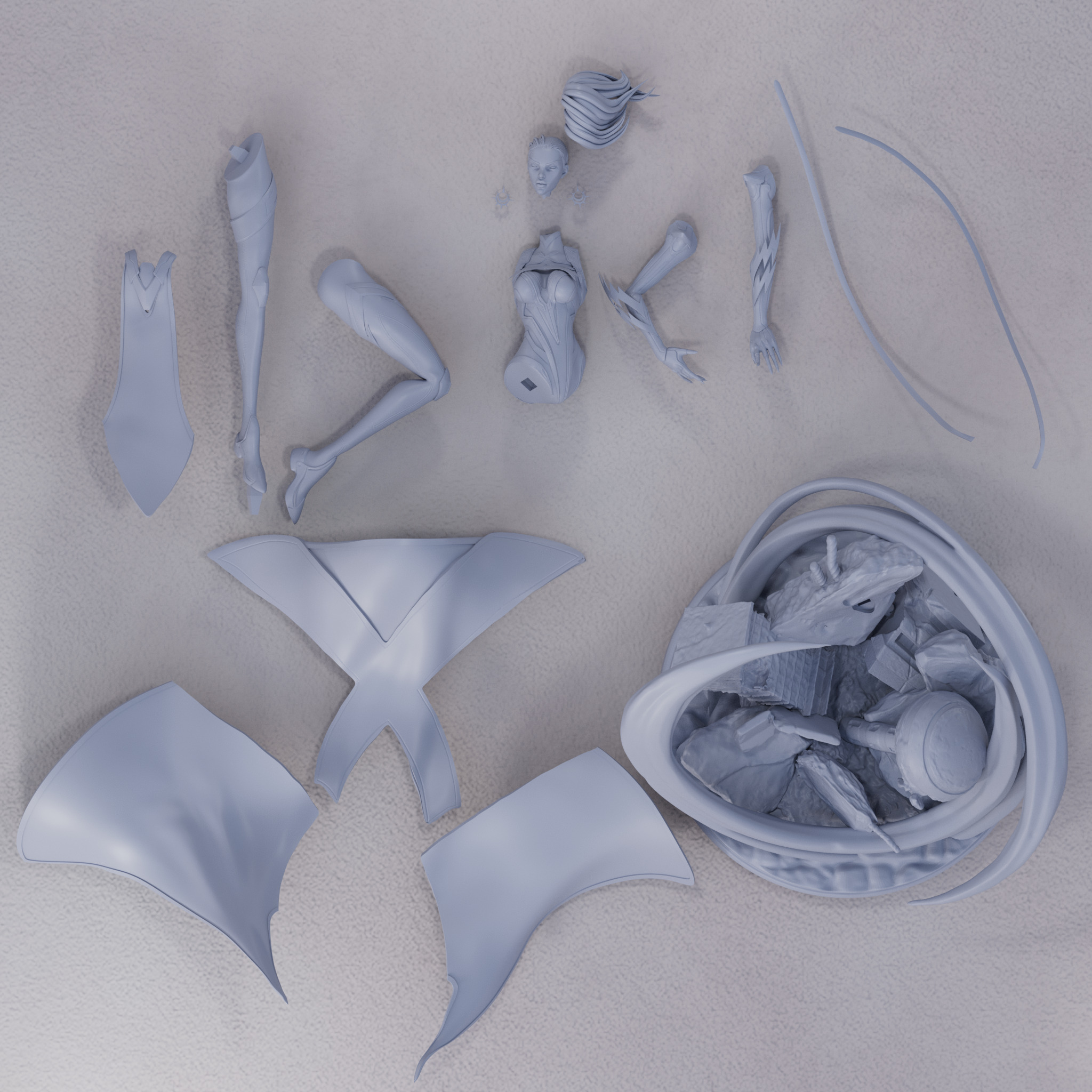 Storm - Marvel Rivals Fanart 3D print model_4