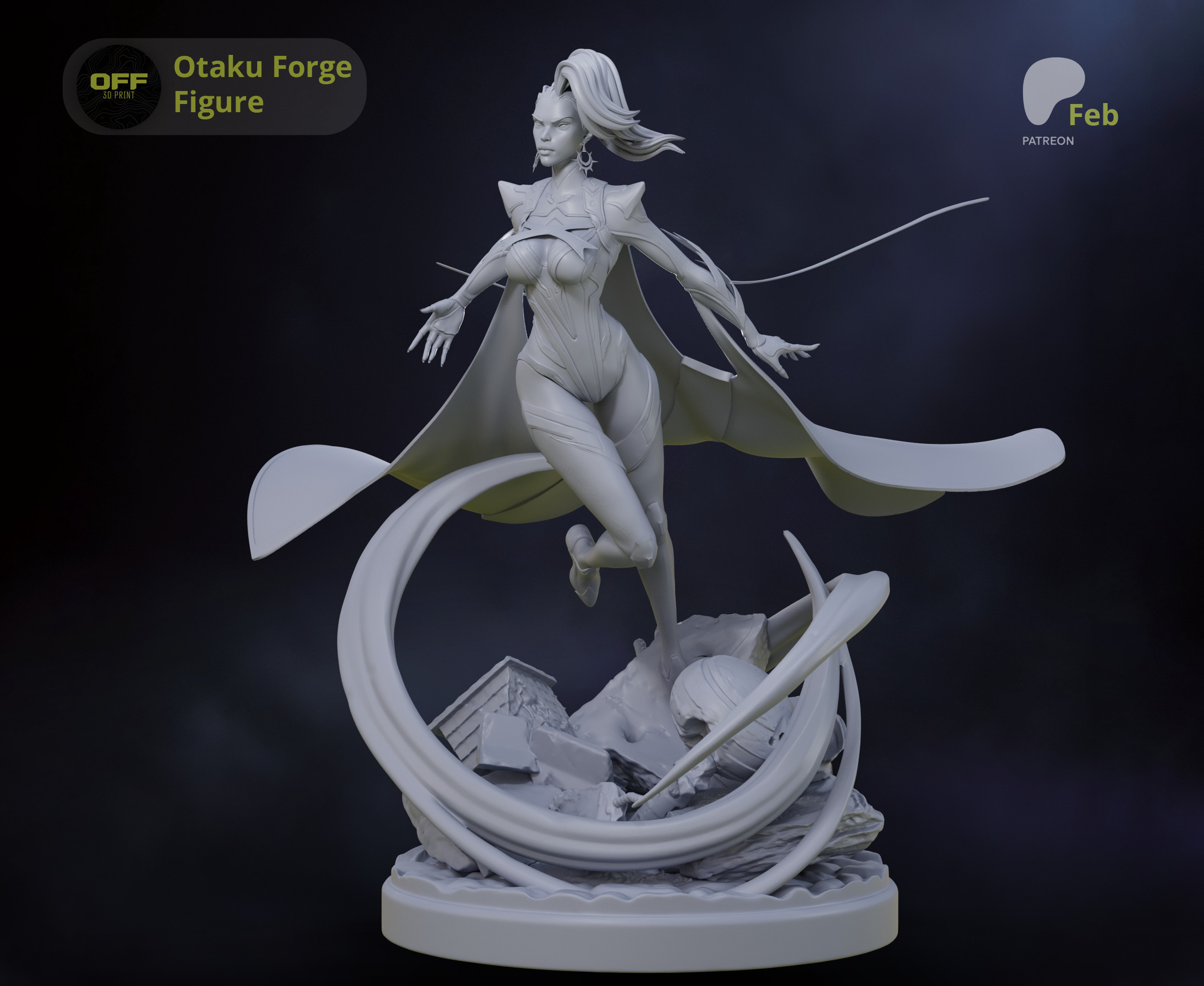 Storm - Marvel Rivals Fanart 3D print model_3