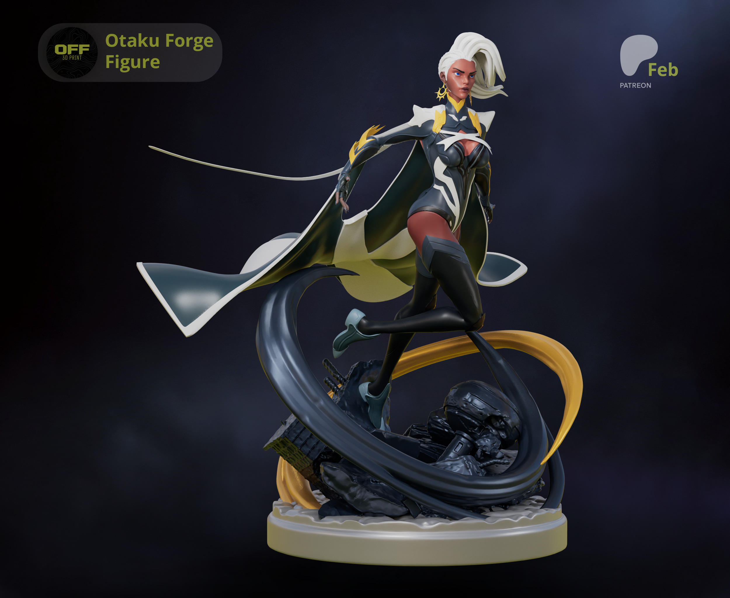 Storm - Marvel Rivals Fanart 3D print model_7