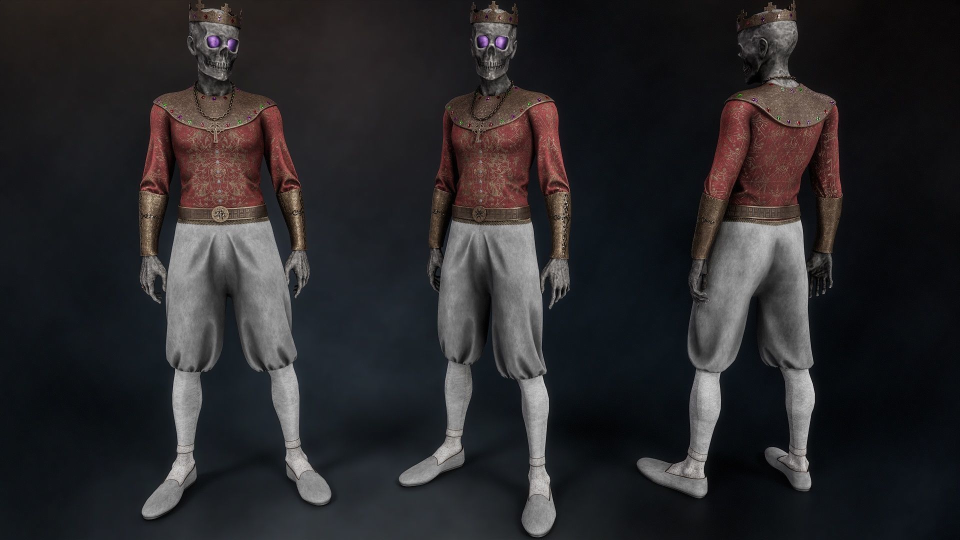 Fantasy Character 2 Vol II Low-poly 3D model_3