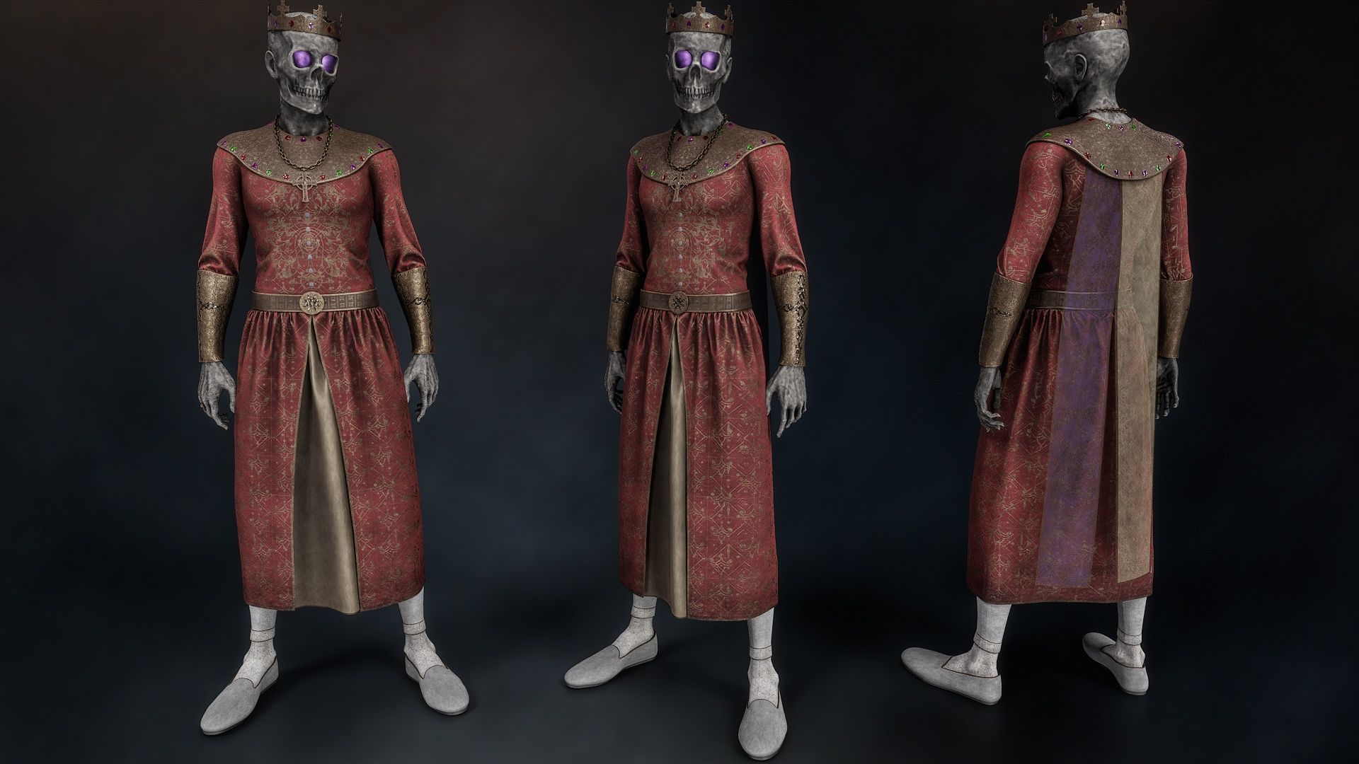 Fantasy Character 2 Vol II Low-poly 3D model_2