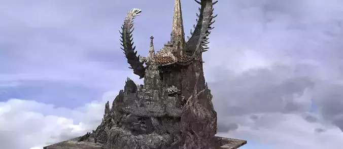 Genma Mountain temple exterior 1