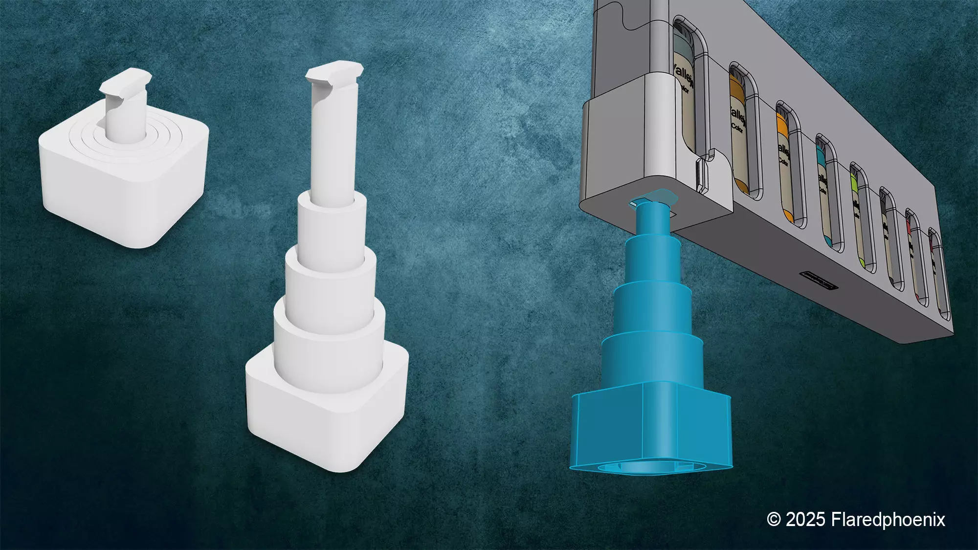 Vallejo Box V2 3D print model_8