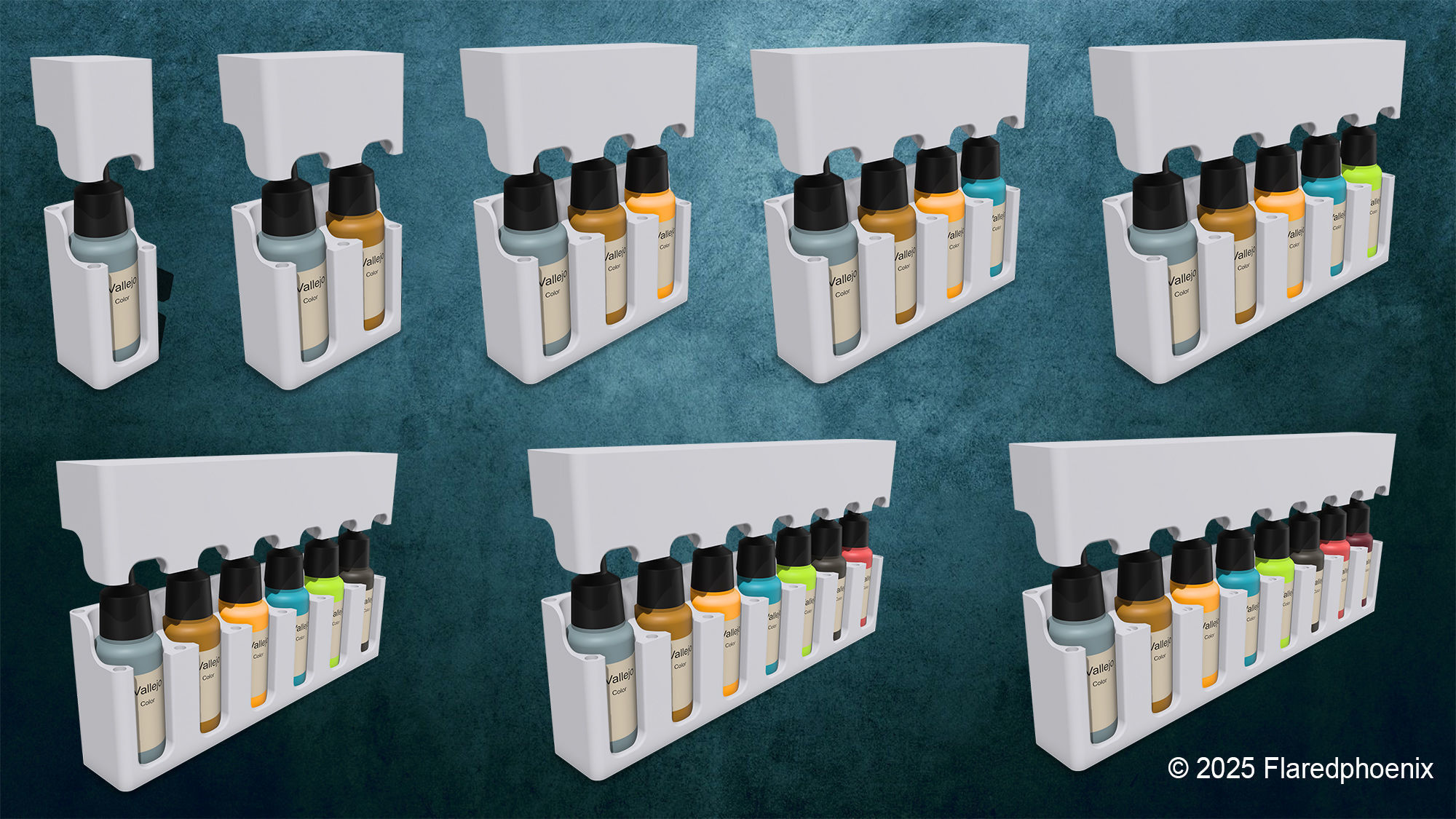 Vallejo Box V2 3D print model_3