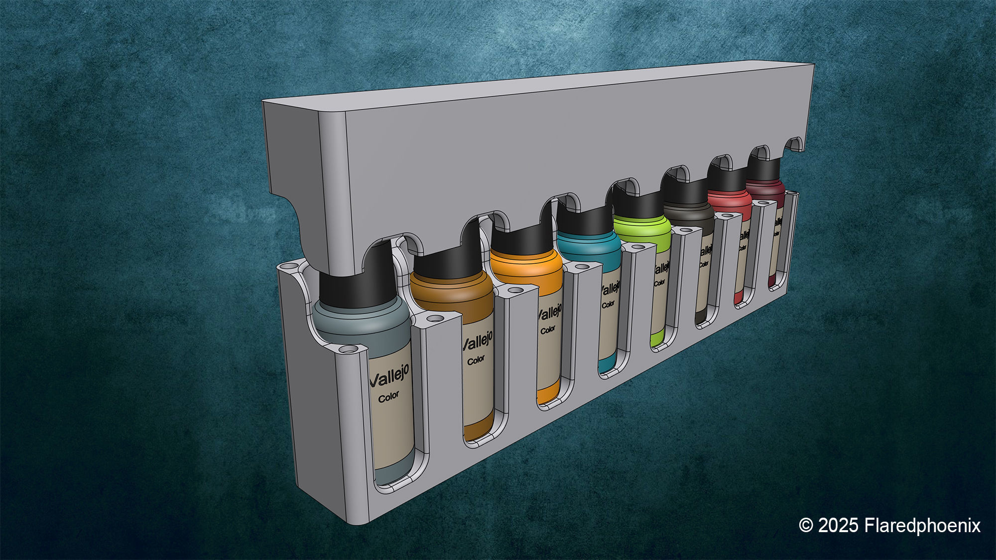 Vallejo Box V2 3D print model_1