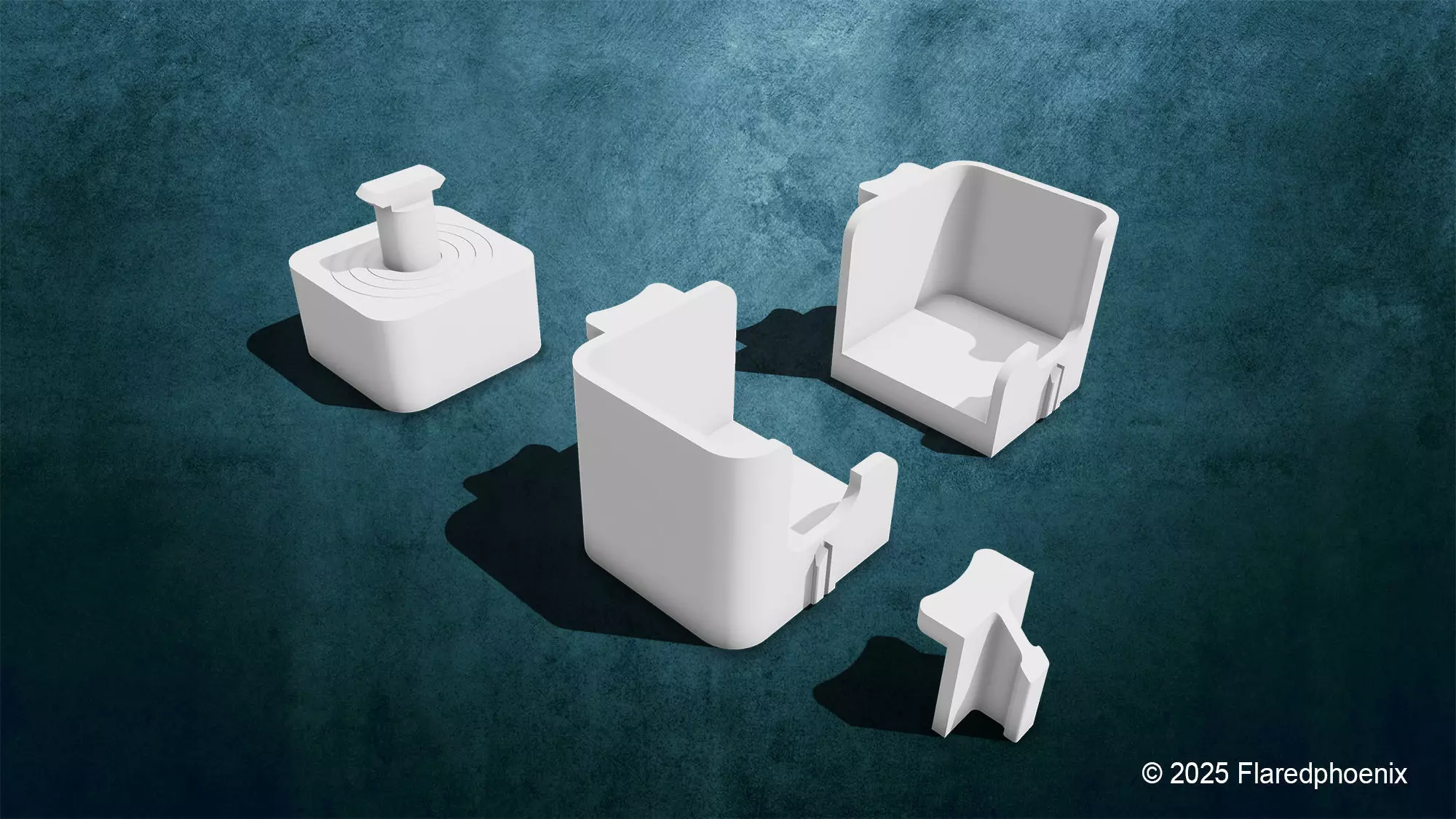 Vallejo Box V2 3D print model_6