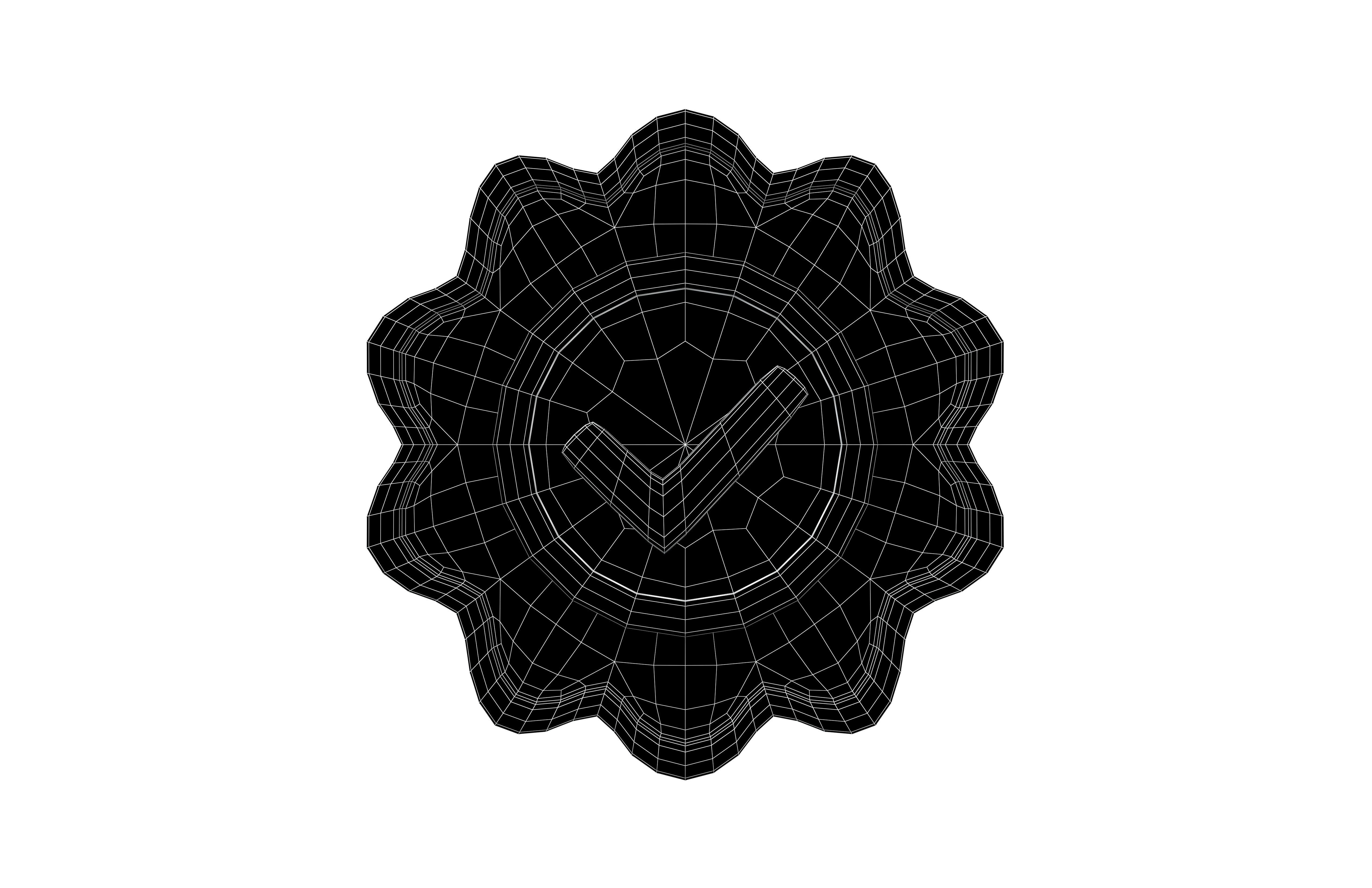 Guarantee Icon v1 001 Low-poly 3D model_5