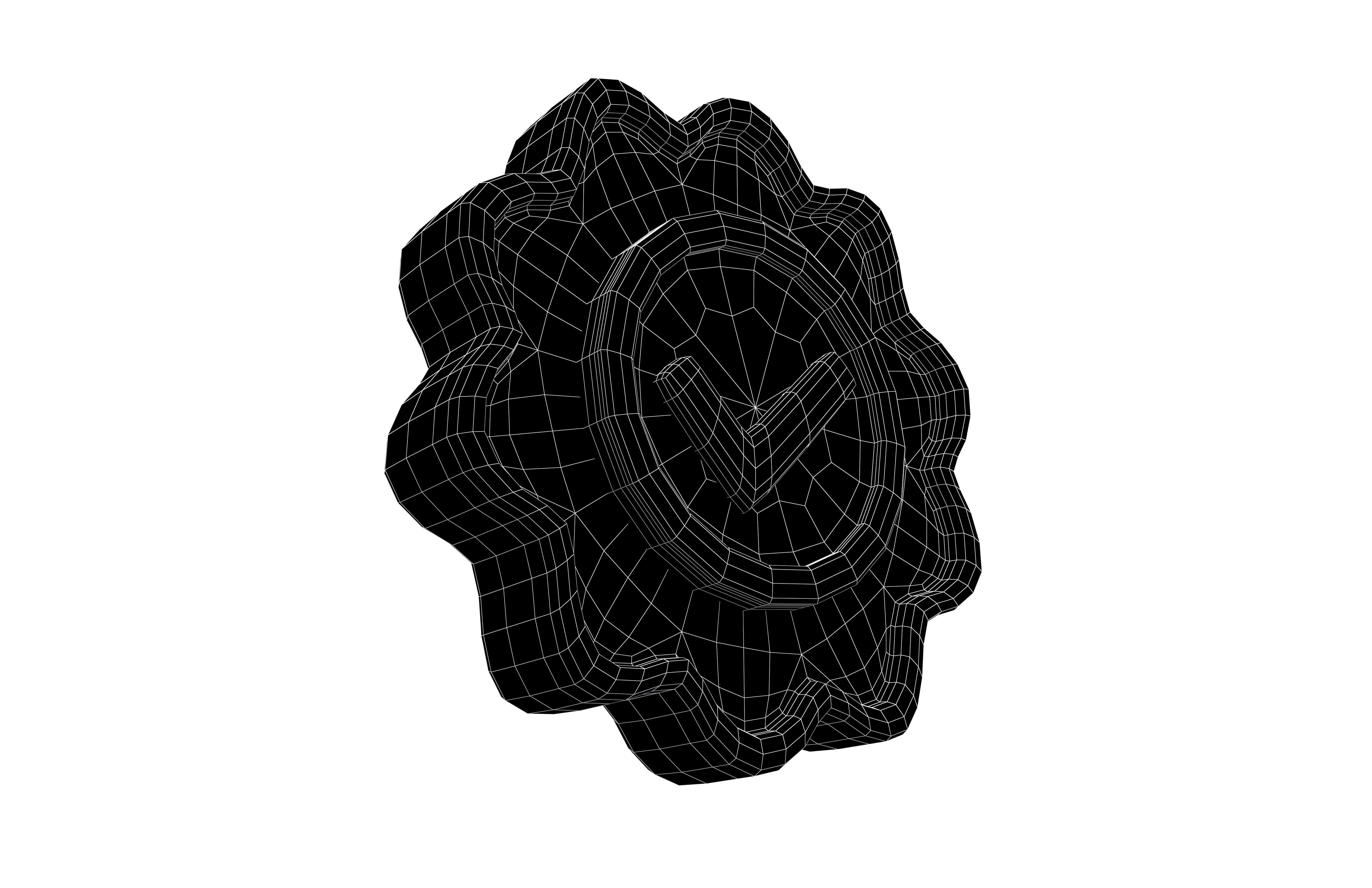 Guarantee Icon v1 002 Low-poly 3D model_7