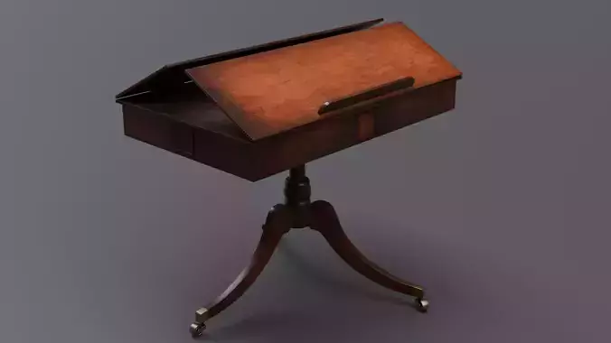 Old Library Table