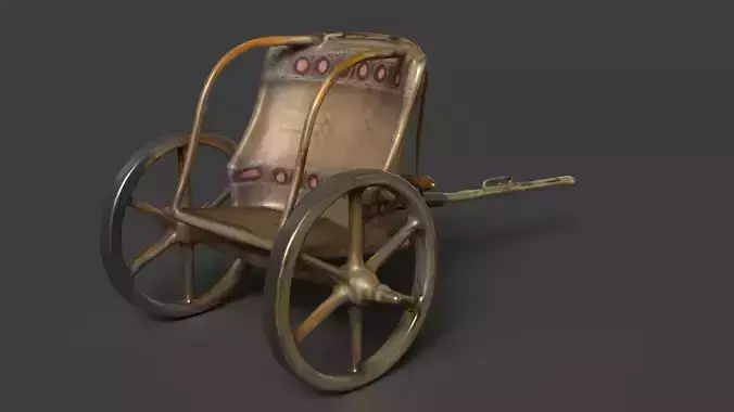 King Tut Chariot figure   3D model