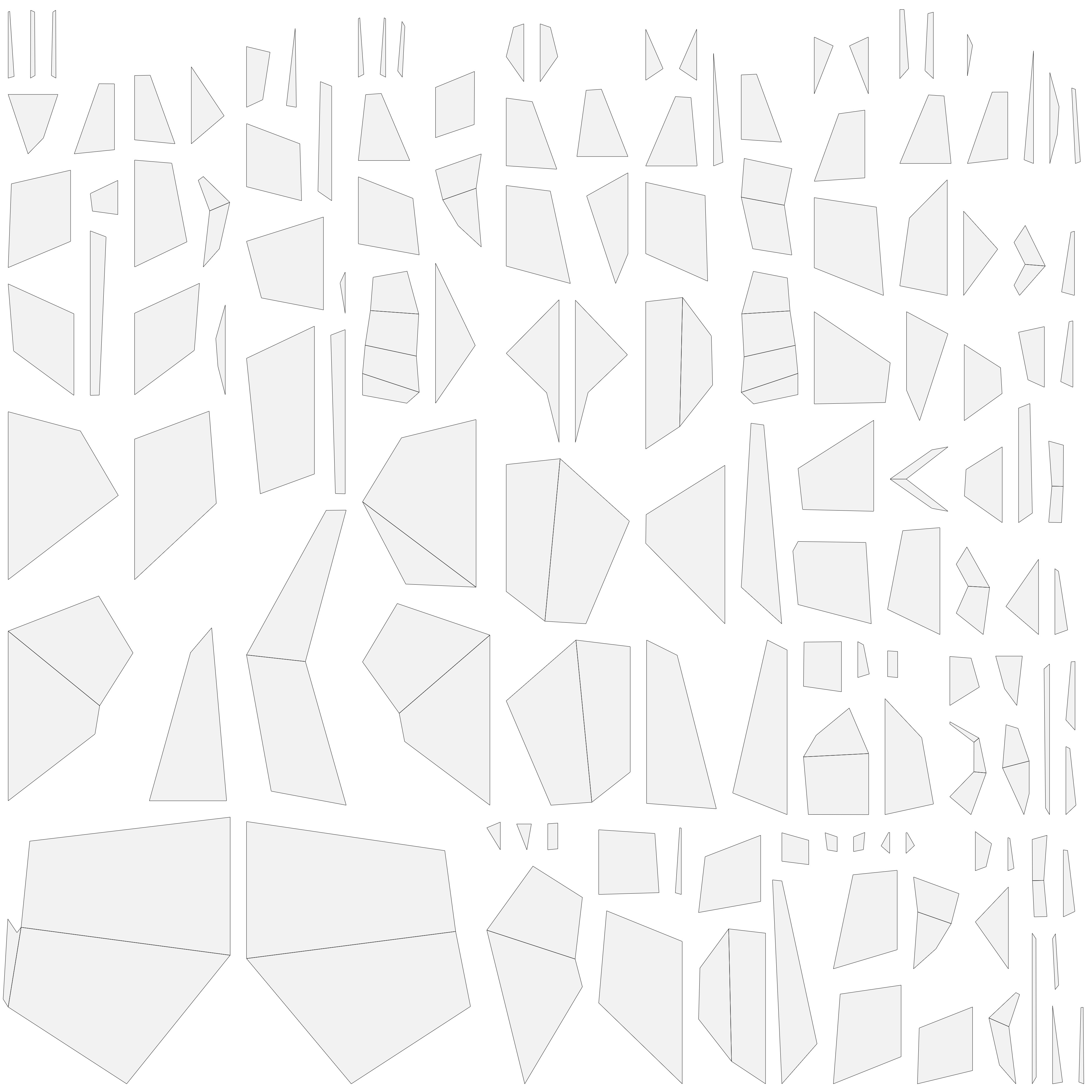 Origami Elephant Low-poly 3D model_12