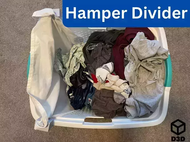 Hamper Divider 3D print model