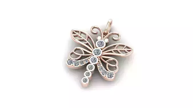 butterfly pendant