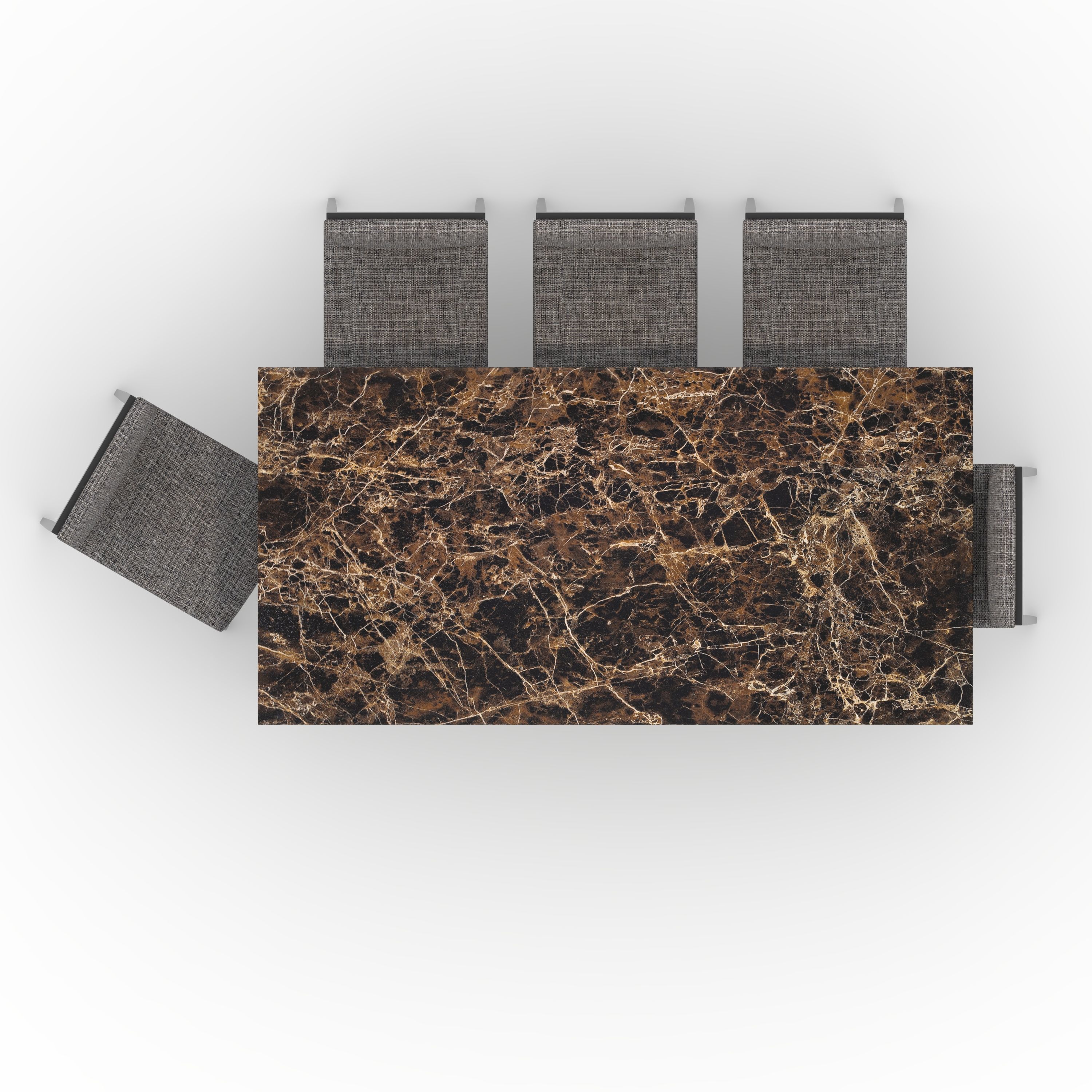 Dining Set 1 3D model_16