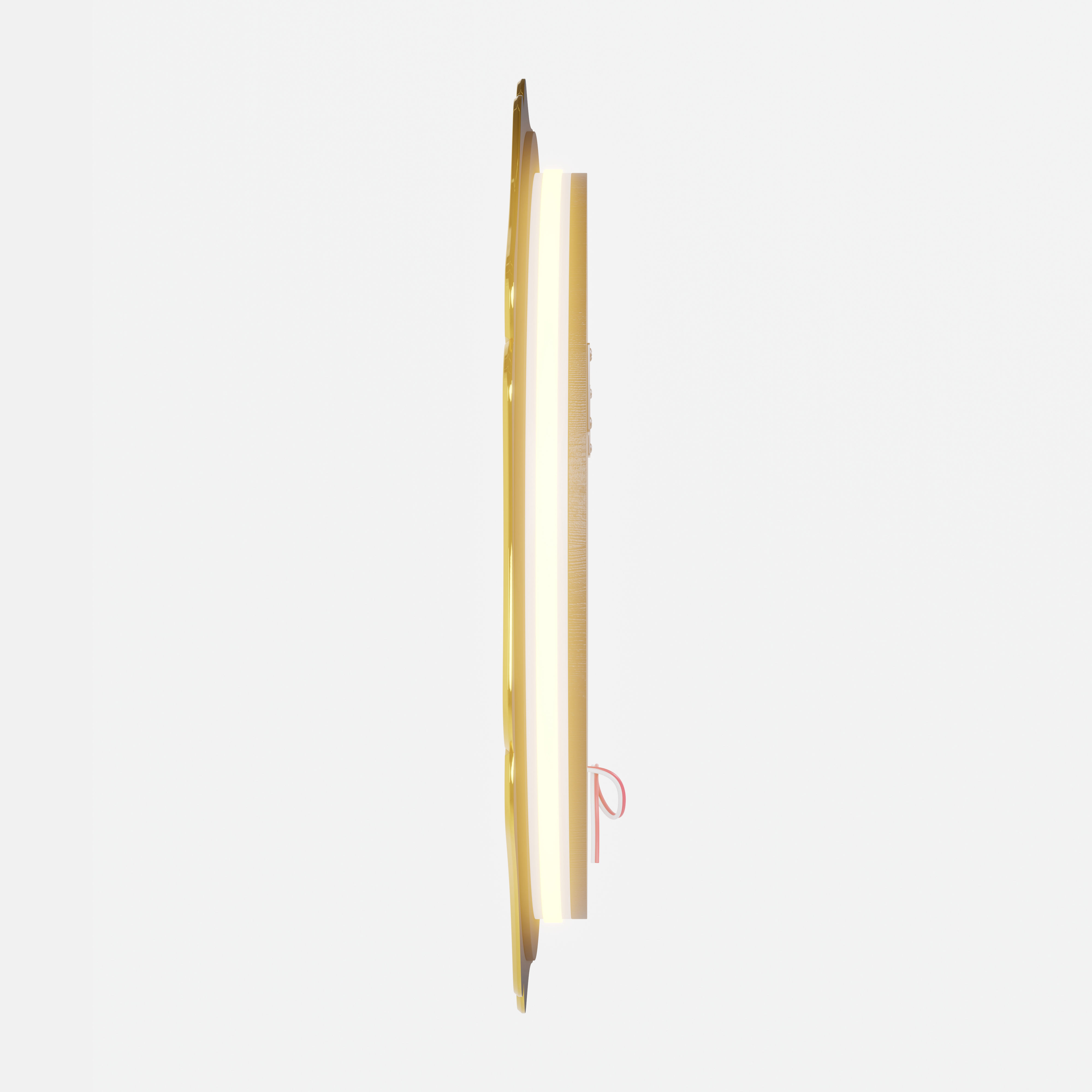 Gerber Art LED Bathroom Mirror 3D model_2