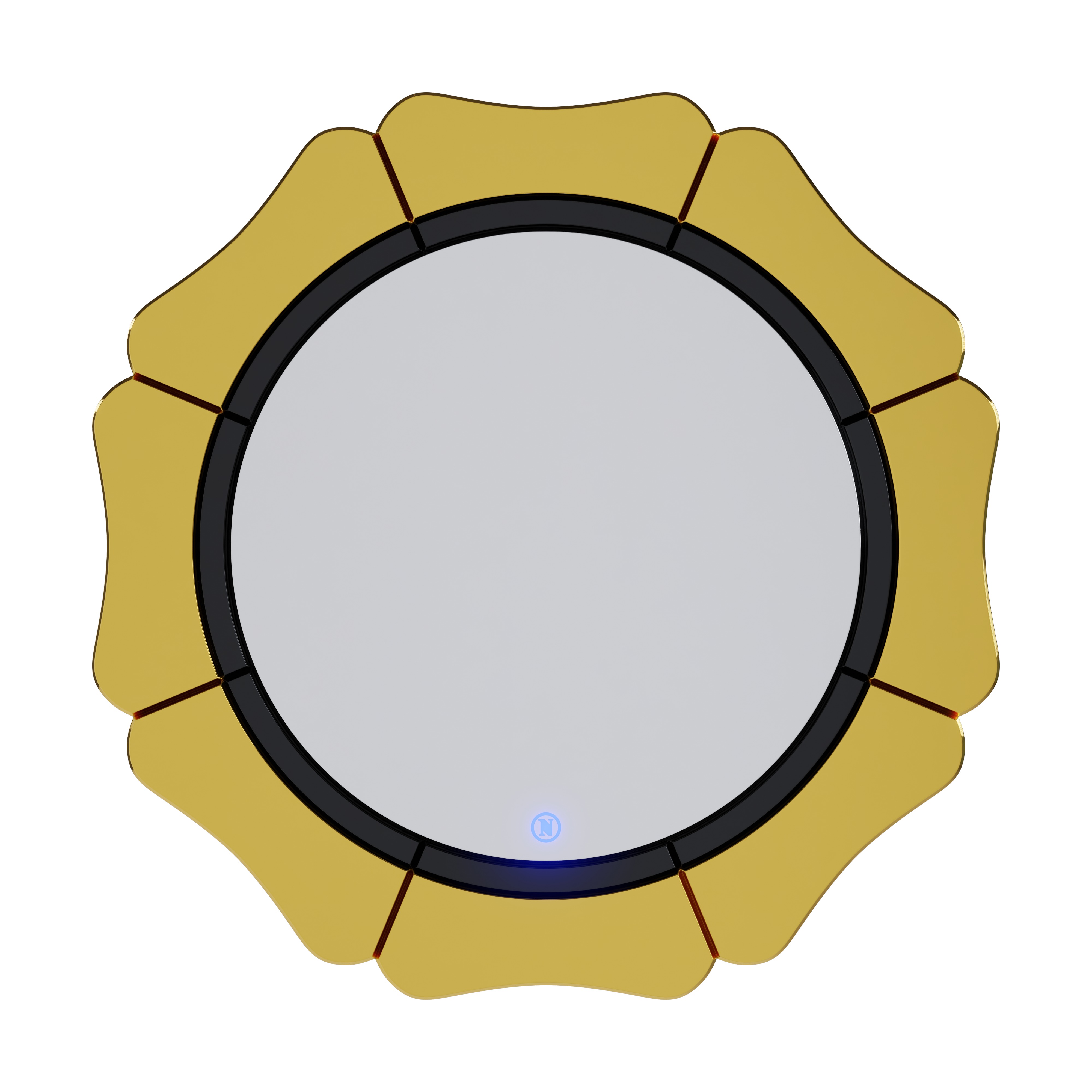 Gerber Art LED Bathroom Mirror 3D model_5