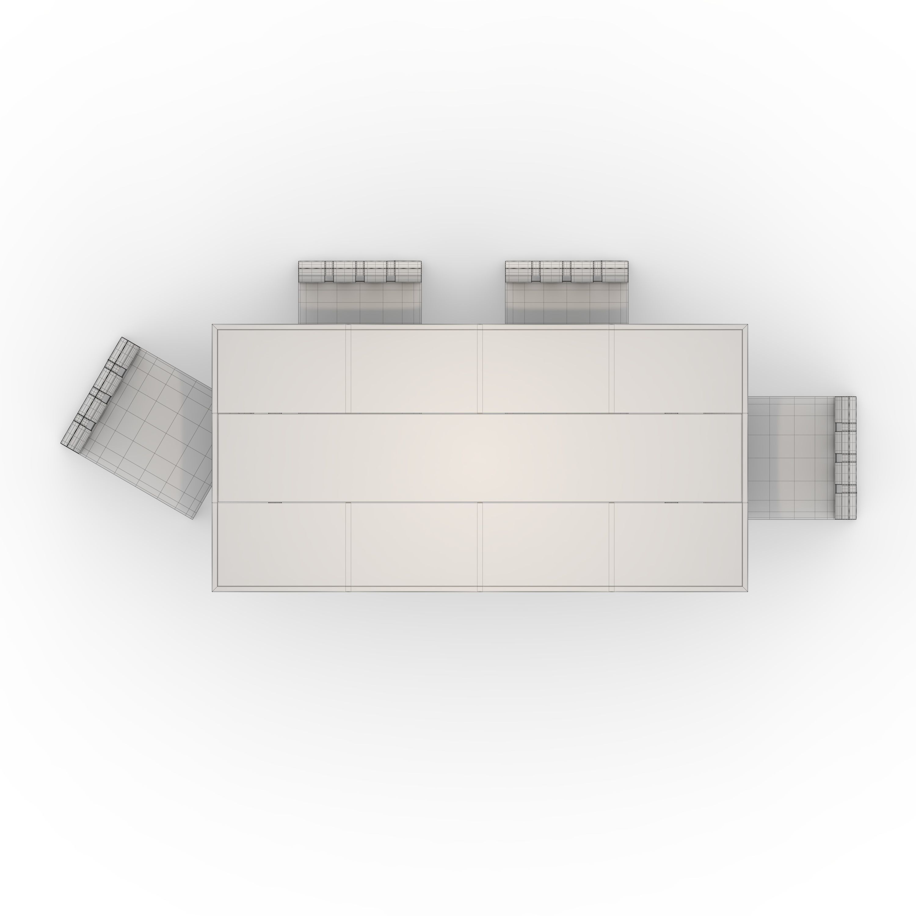 Dining Set 2 3D model_19