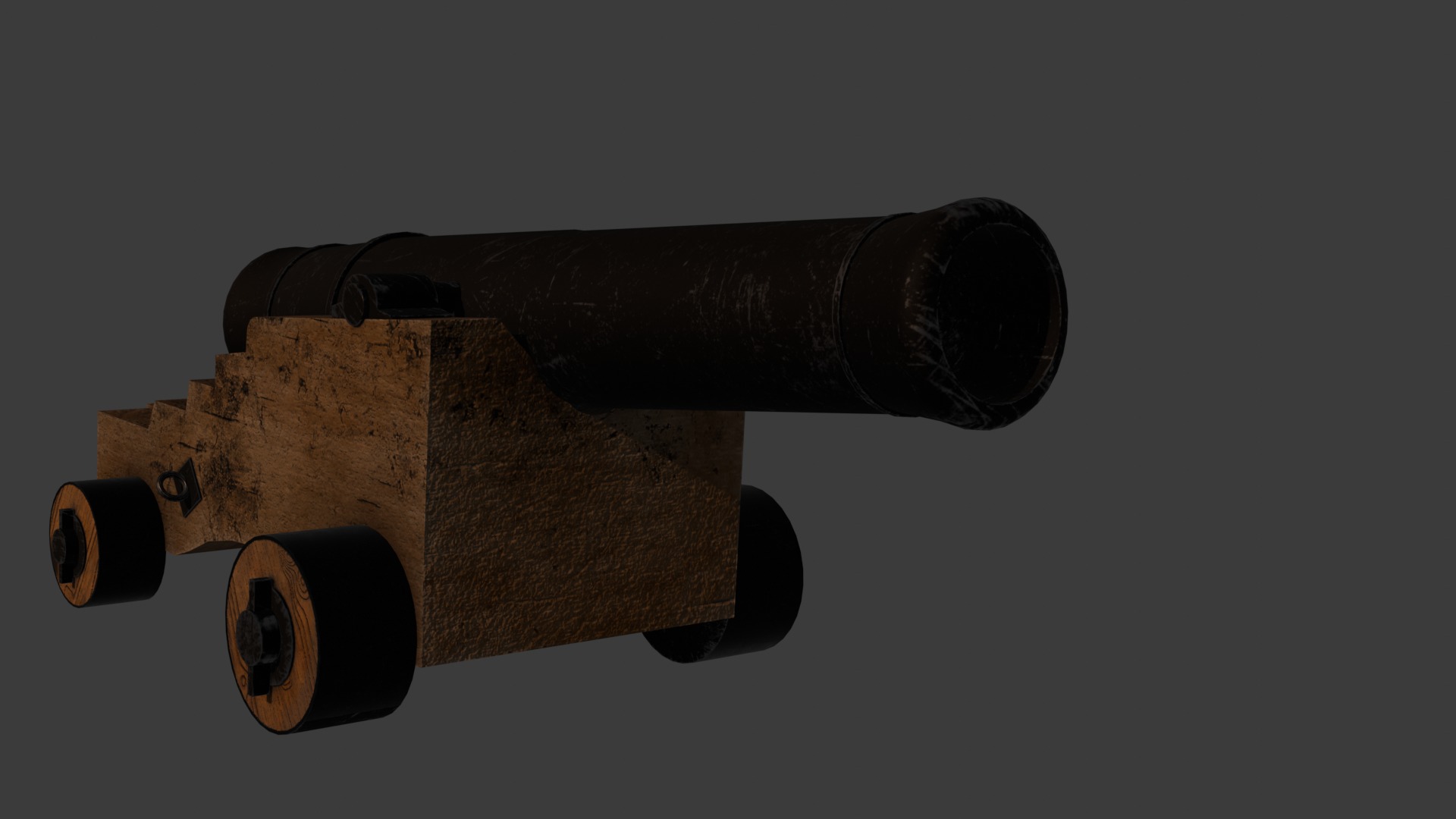Cannon 3D model_1