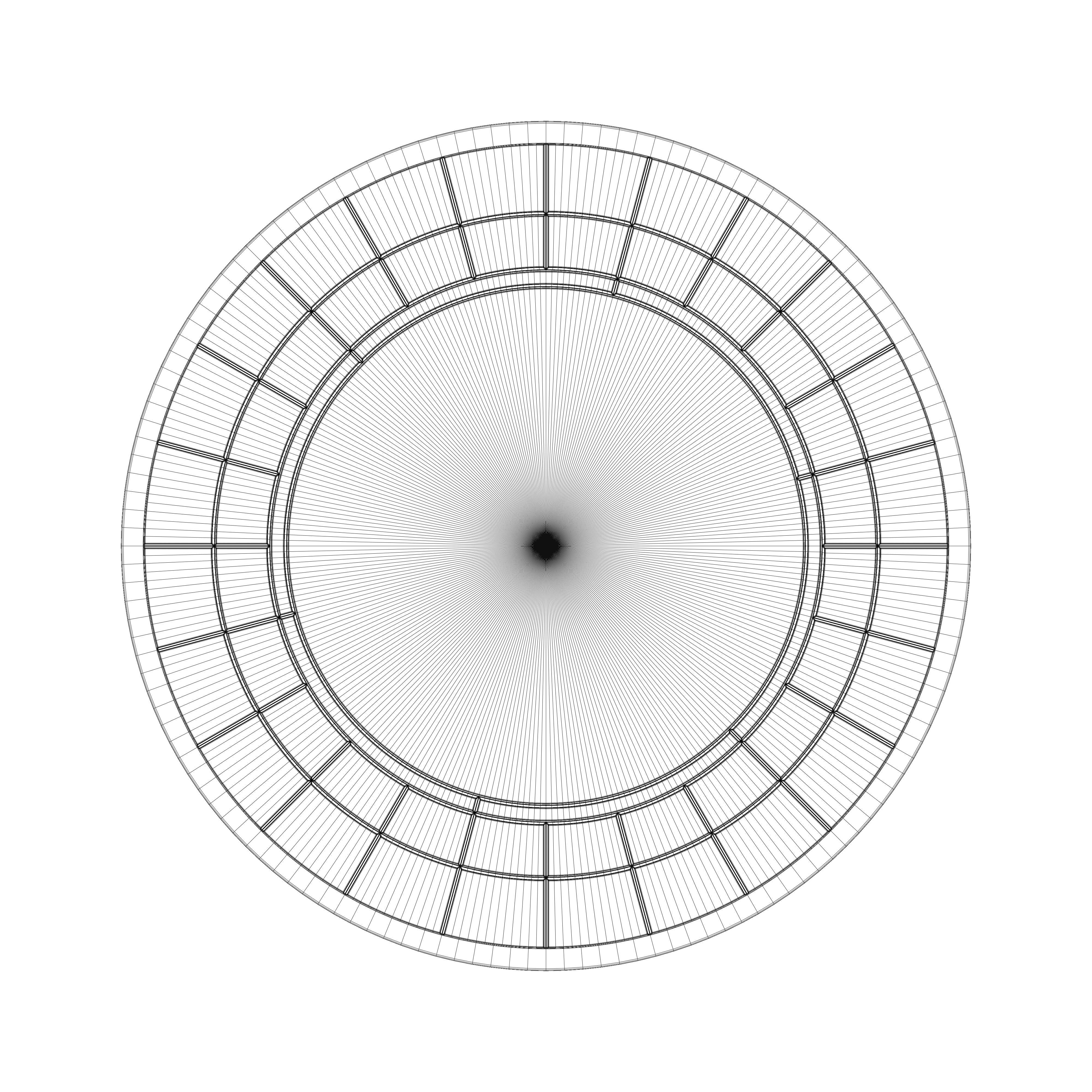 Romance Round Picture Frame Mirror 3D model_11