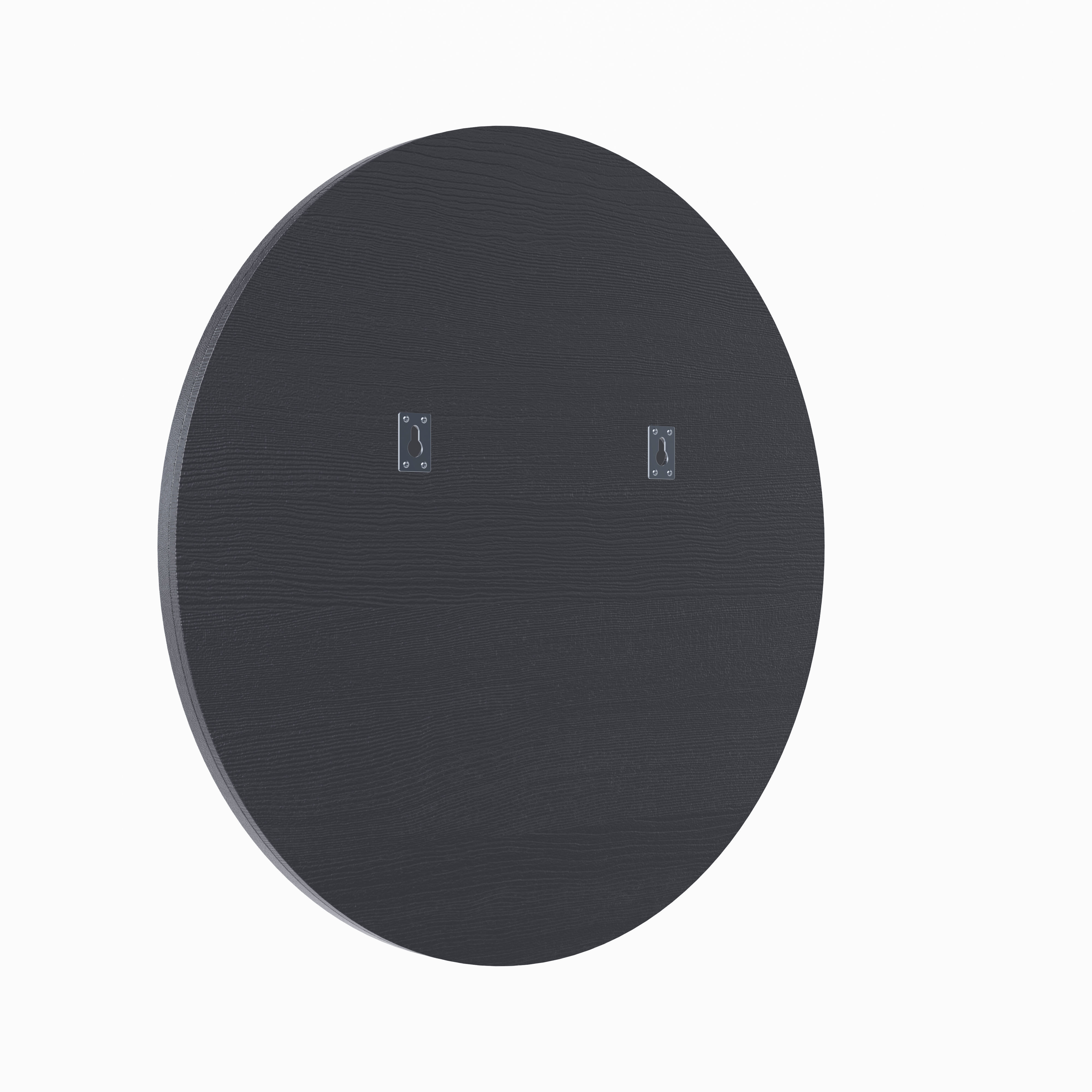 Romance Round Picture Frame Mirror 3D model_3