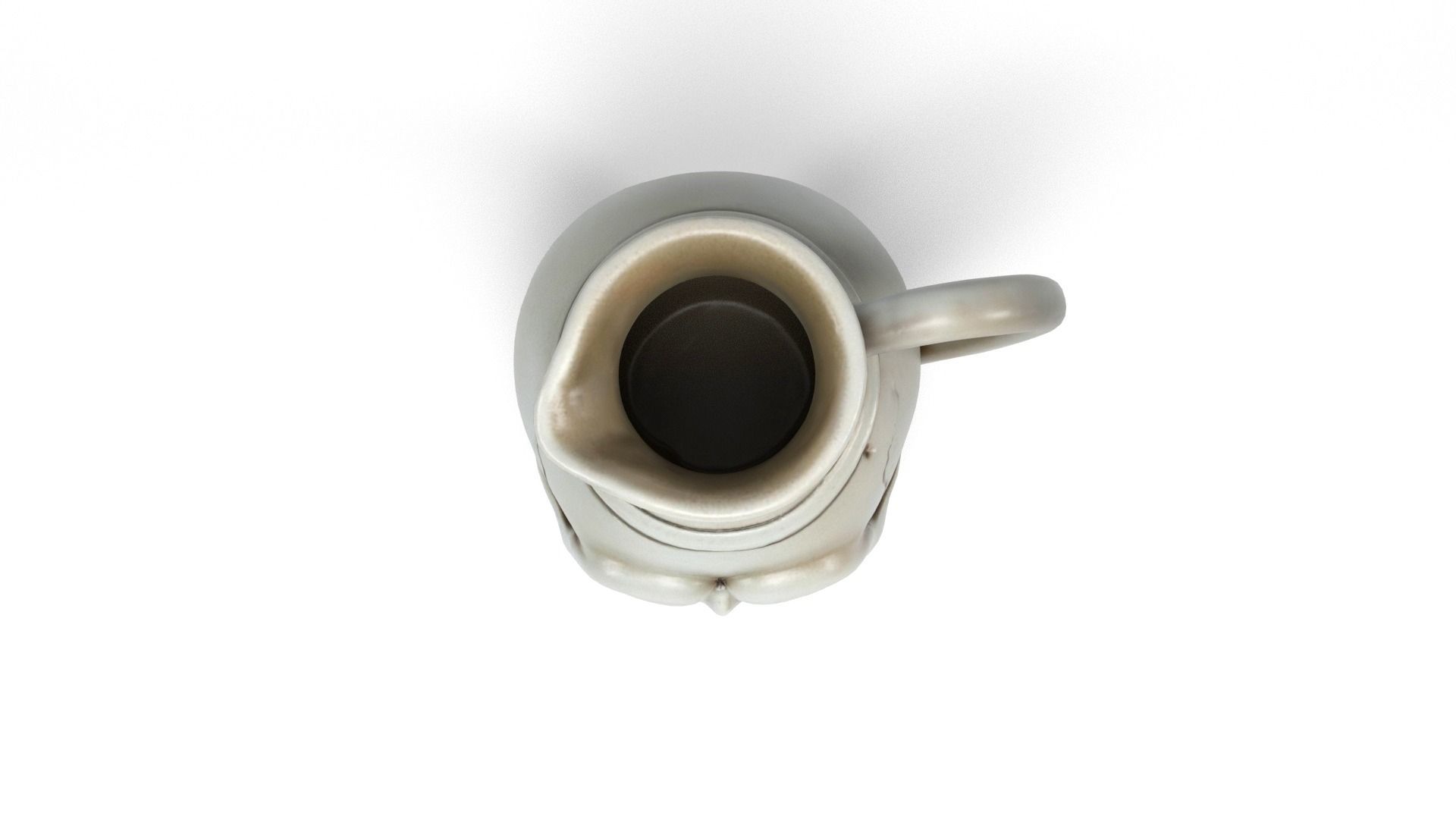 Skull jug Low-poly 3D model_6