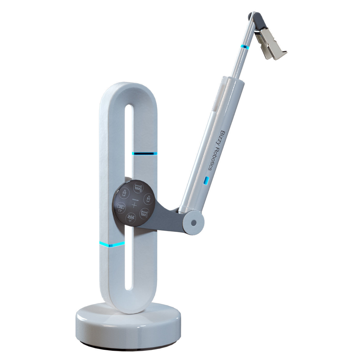 Bizzy Robotics Robot Low-poly 3D model_2