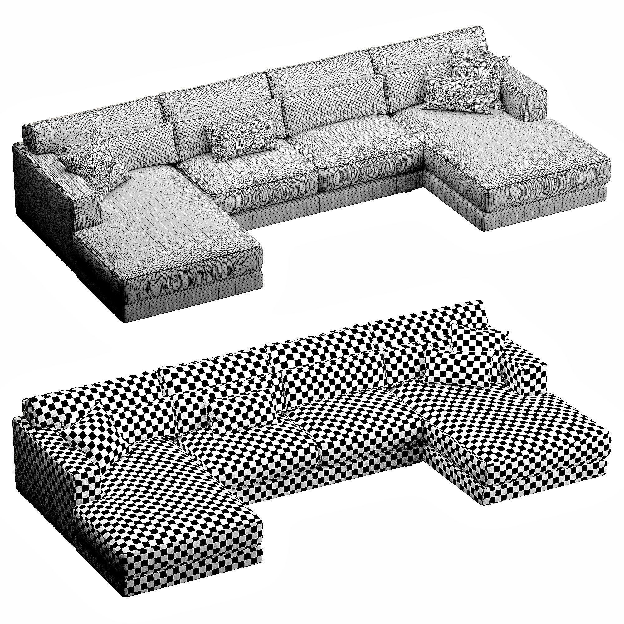 Crate and Barrel Retreat 3D model_7