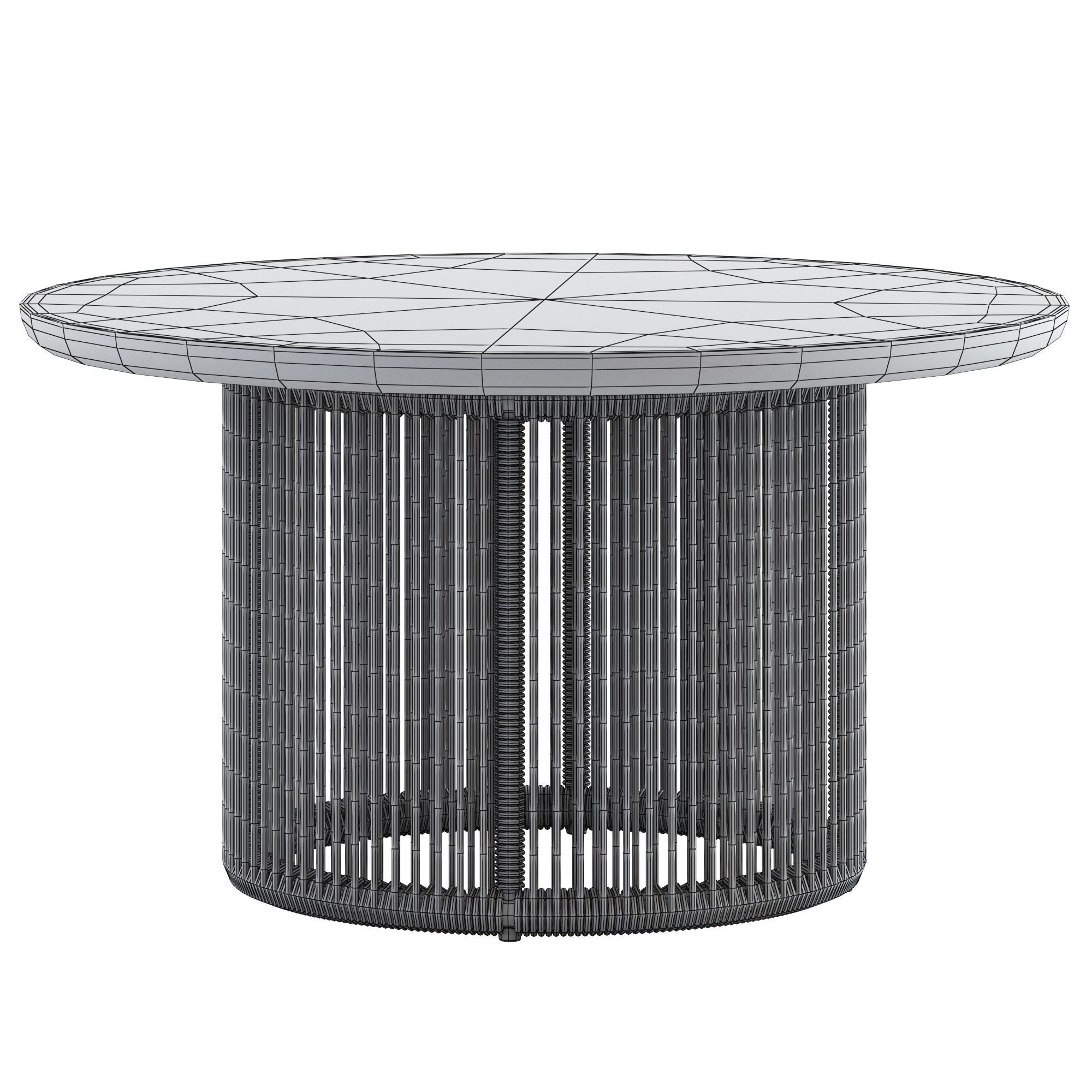 Globewest Anton Rope Coffee Table 3D model_3