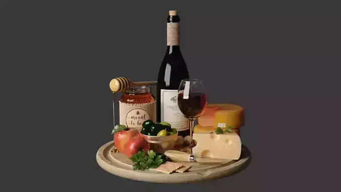 Cheese and Honey Set