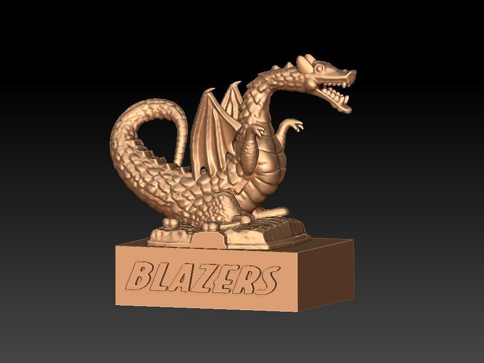 NCAA - University of Alabama at Birmingham mascot - 3d print 3D print model_3