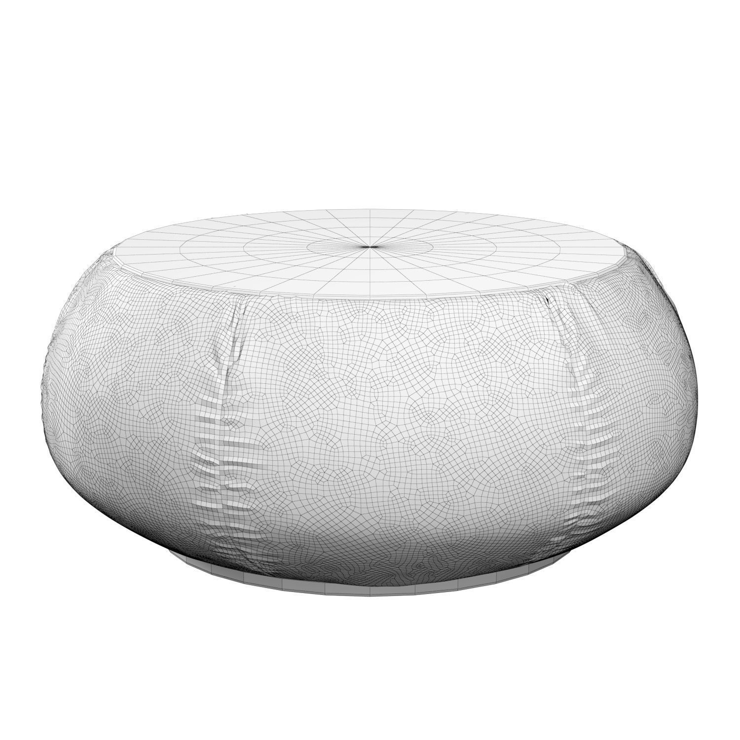 Tropitone Coffee Table 3D model_3