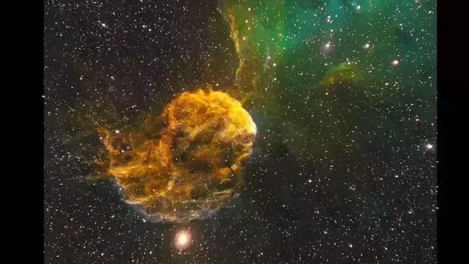 Jellyfish Nebula 3D model