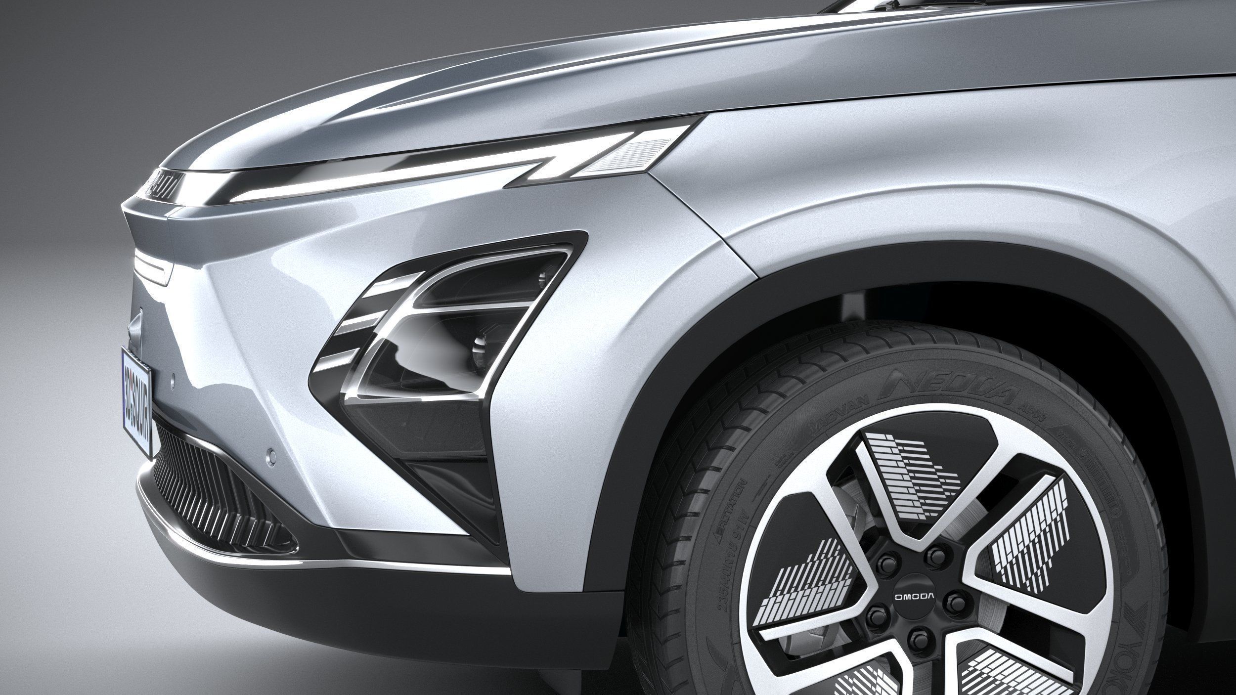 Omoda E5 2025 3D model_3