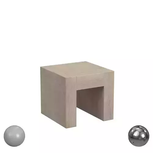 Bristol End Table White