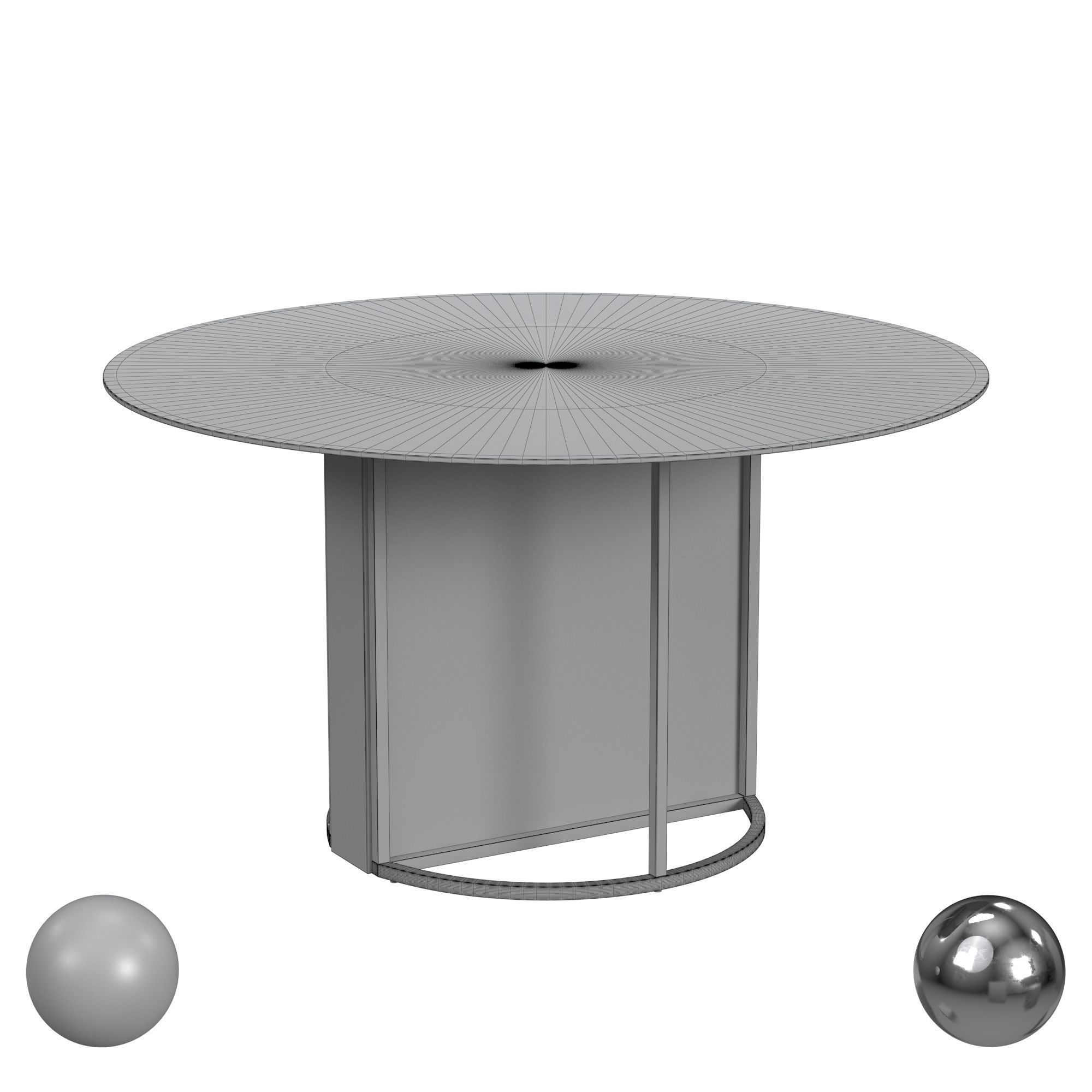 Stefan DIning Table 3D model_3