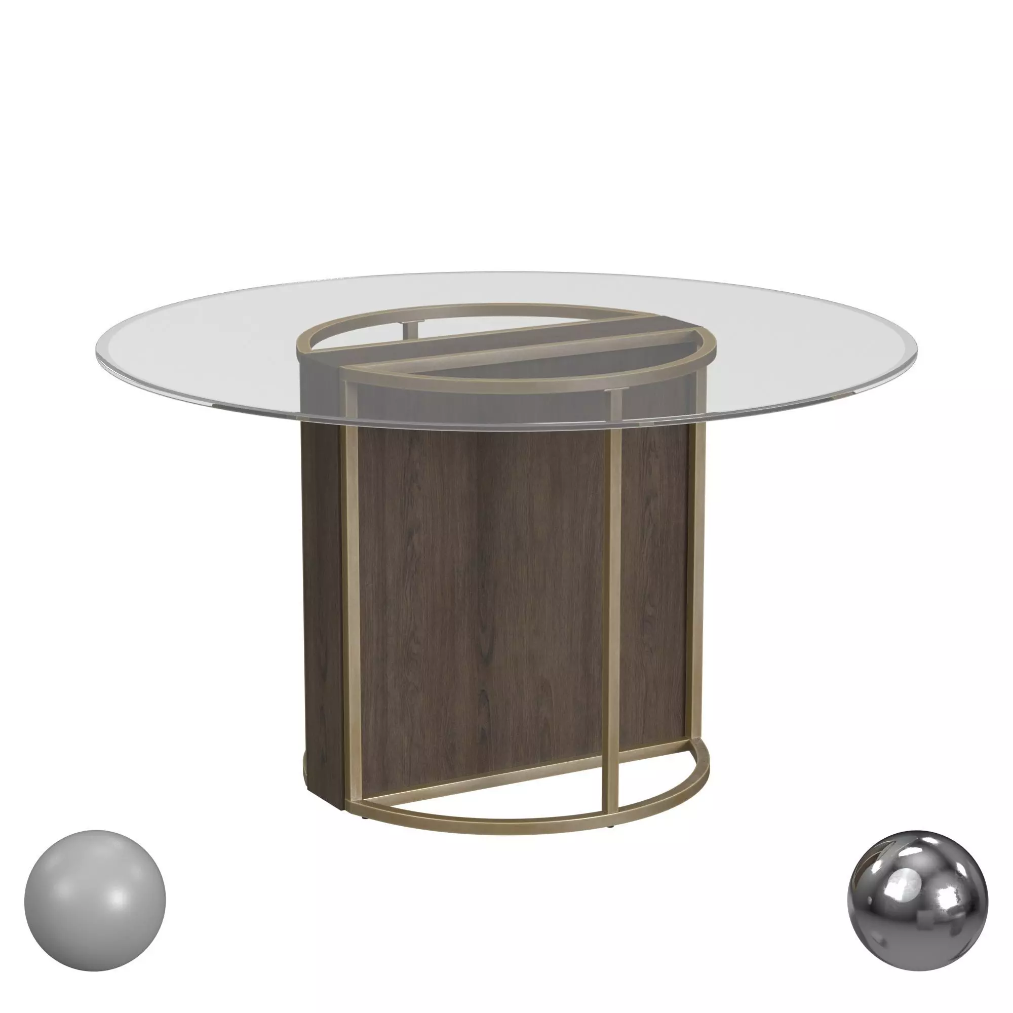 Stefan DIning Table 3D model_0