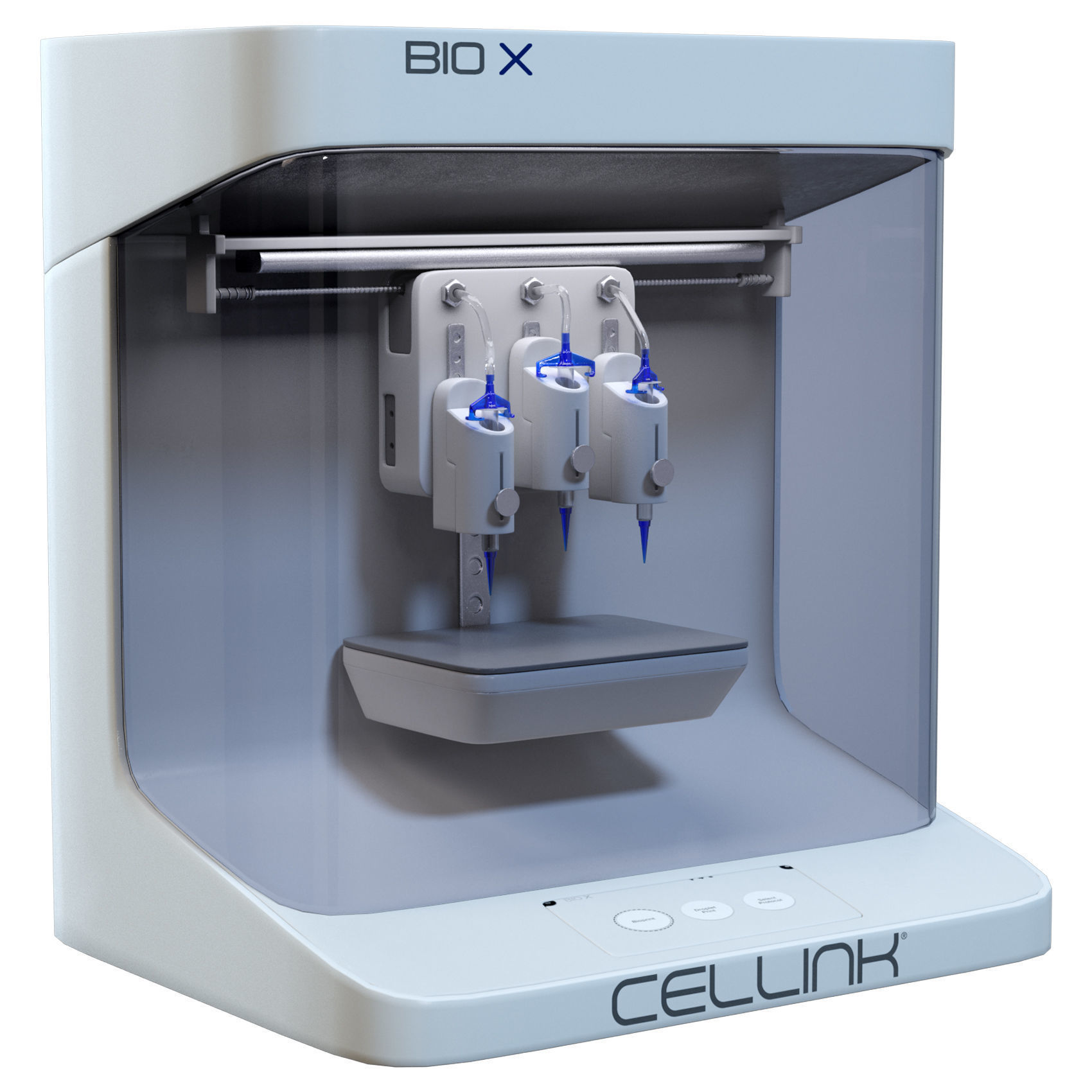 Cellink Bio X Bioprinter Low-poly 3D model_1