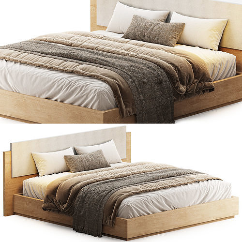 Teri Bed 3D model