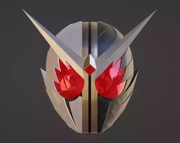 Kamen Rider W FangJoker Helmet  3D print model