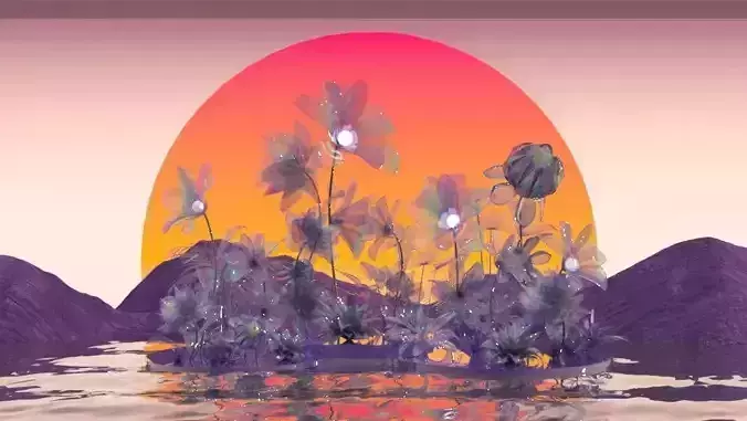 Floristry Fine art display