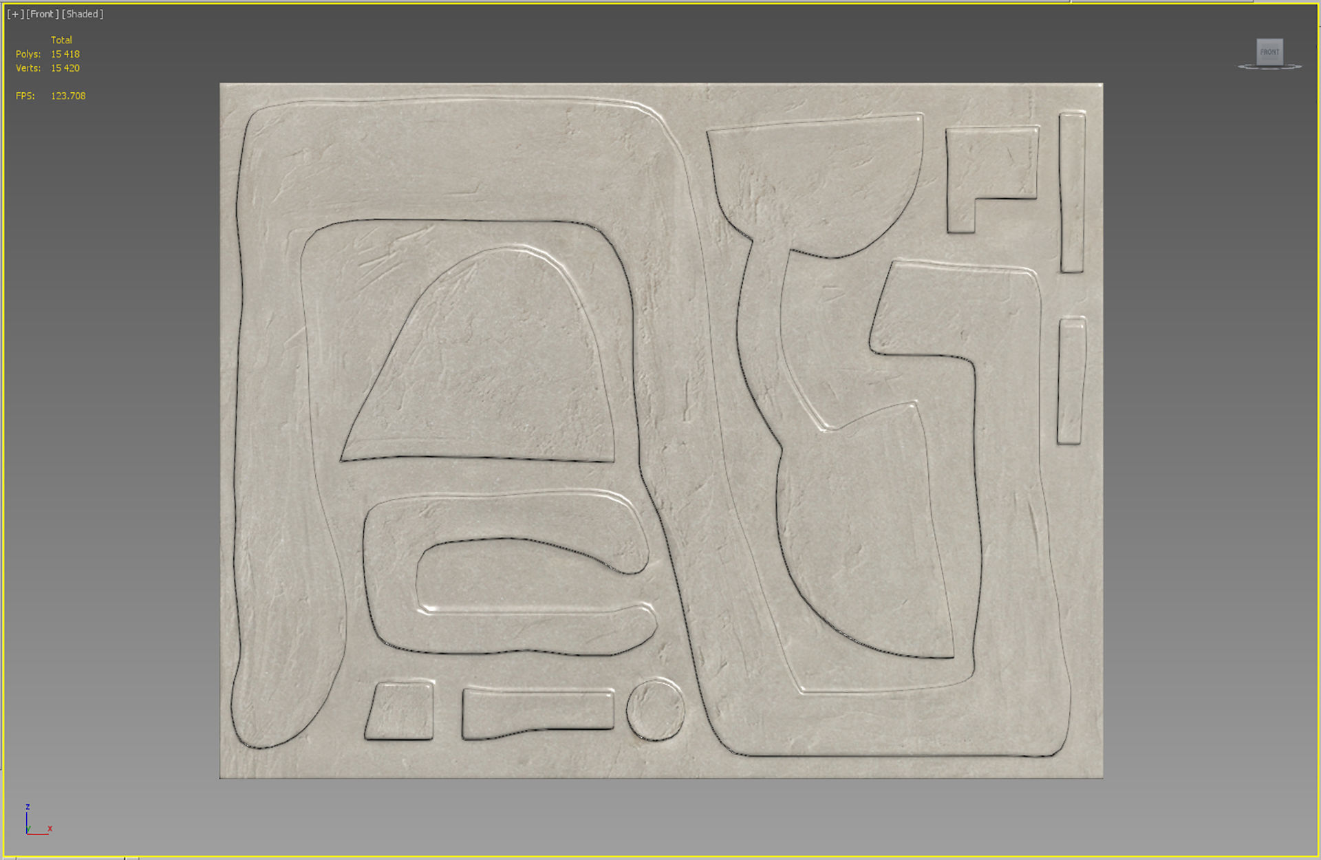 Wall Decor 19 3D model_4