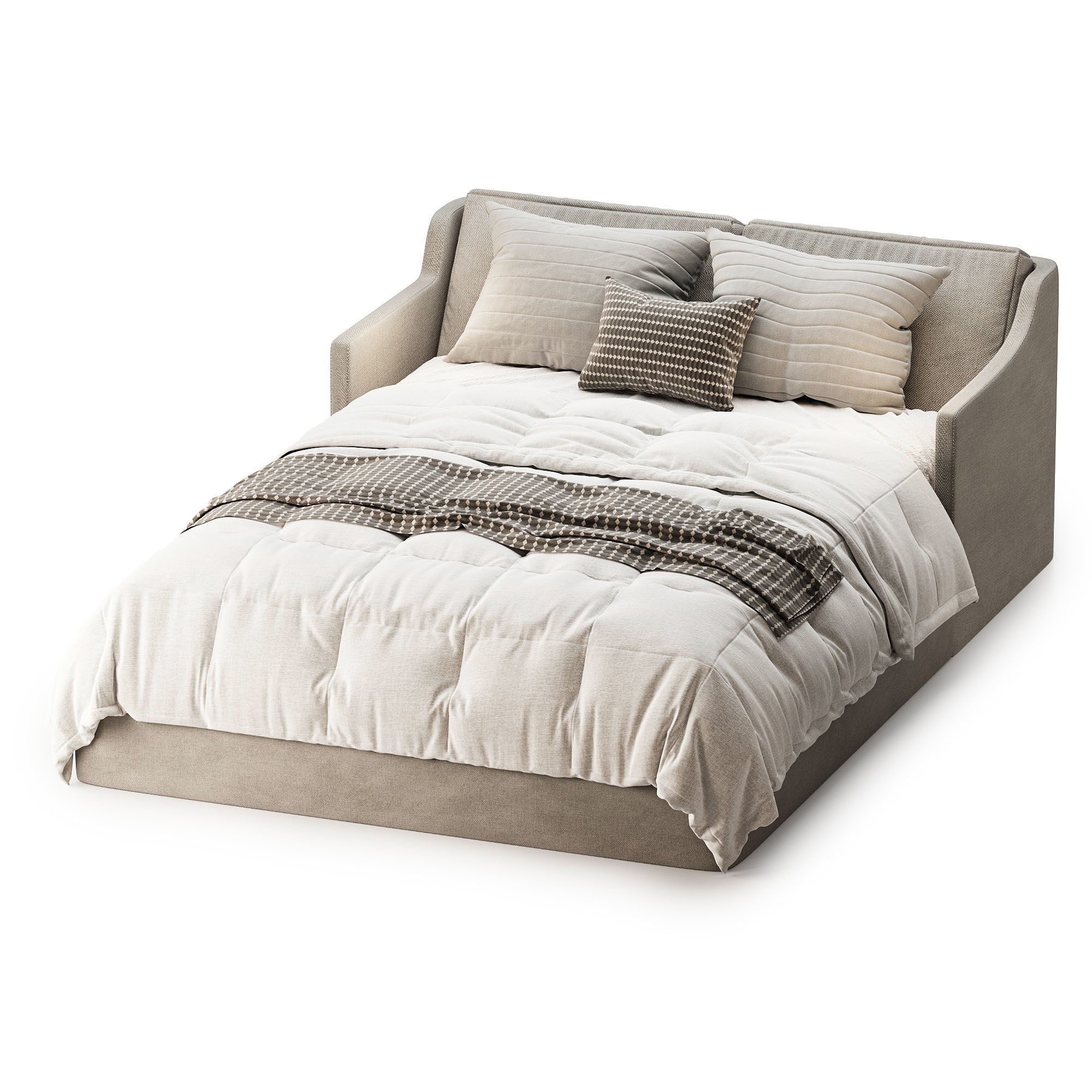 Bed Garuda 3D model_1