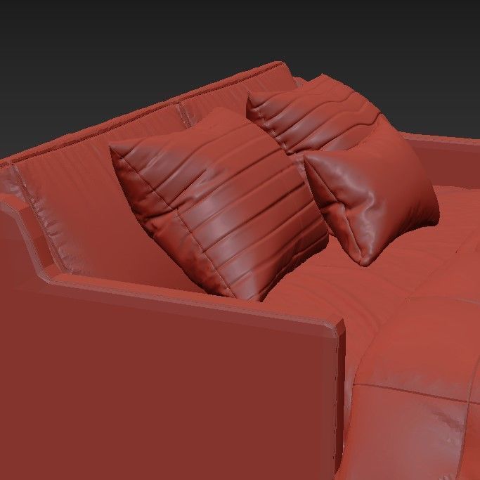 Bed Garuda 3D model_3