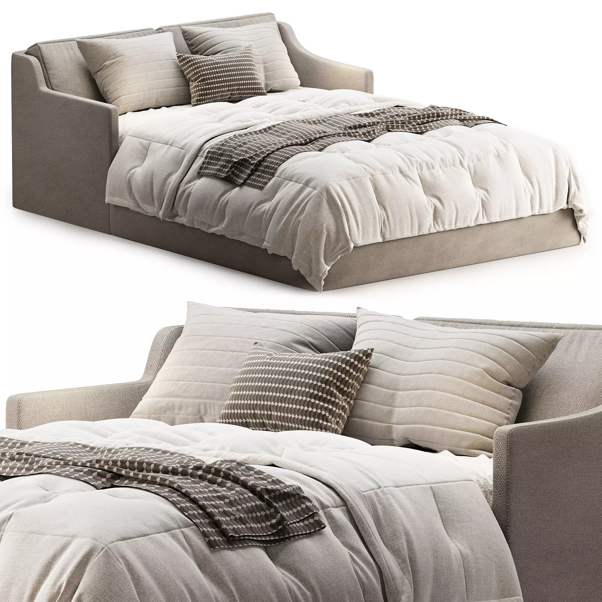 Bed Garuda 3D model_0