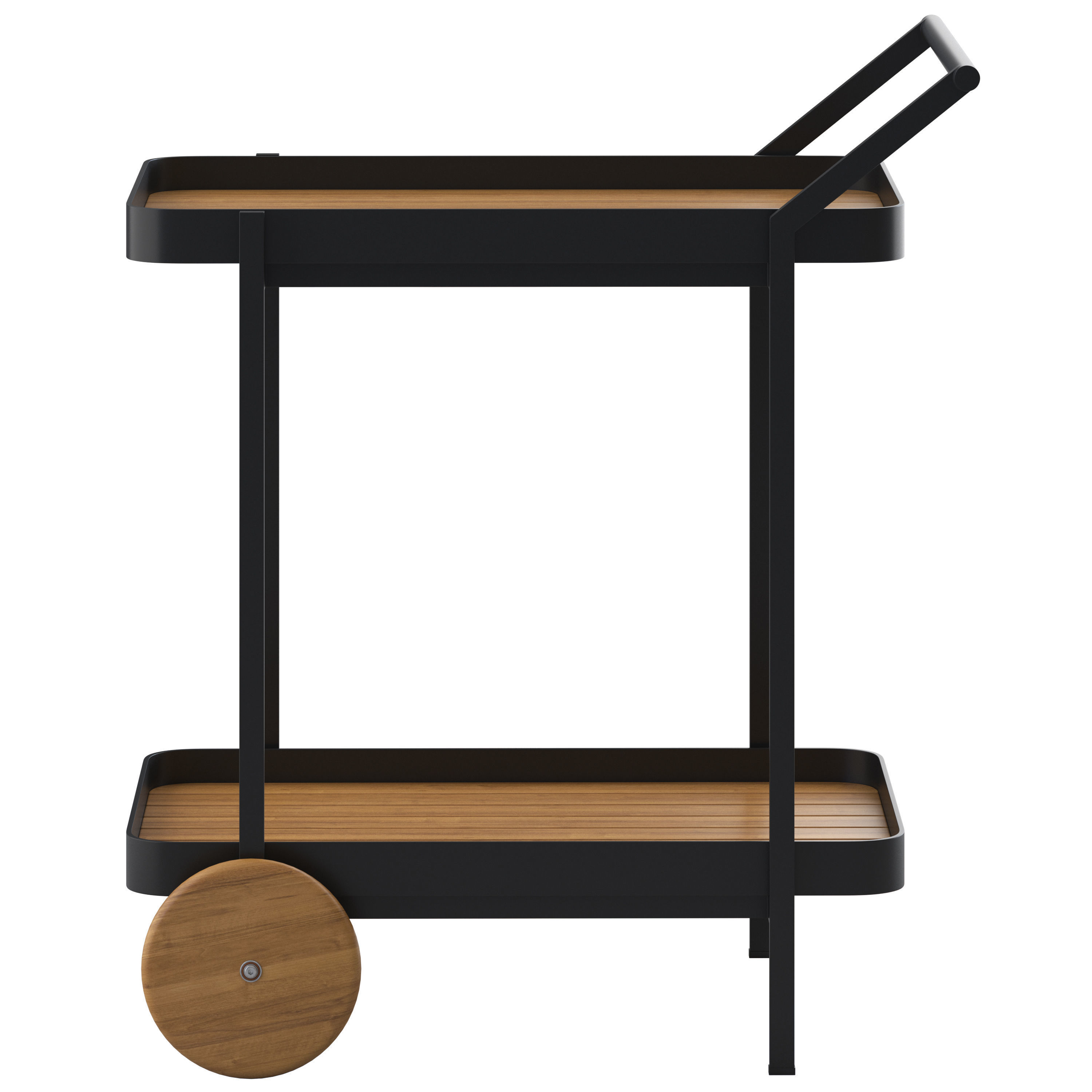 Globewest Tulum Bar Trolley 3D model_3